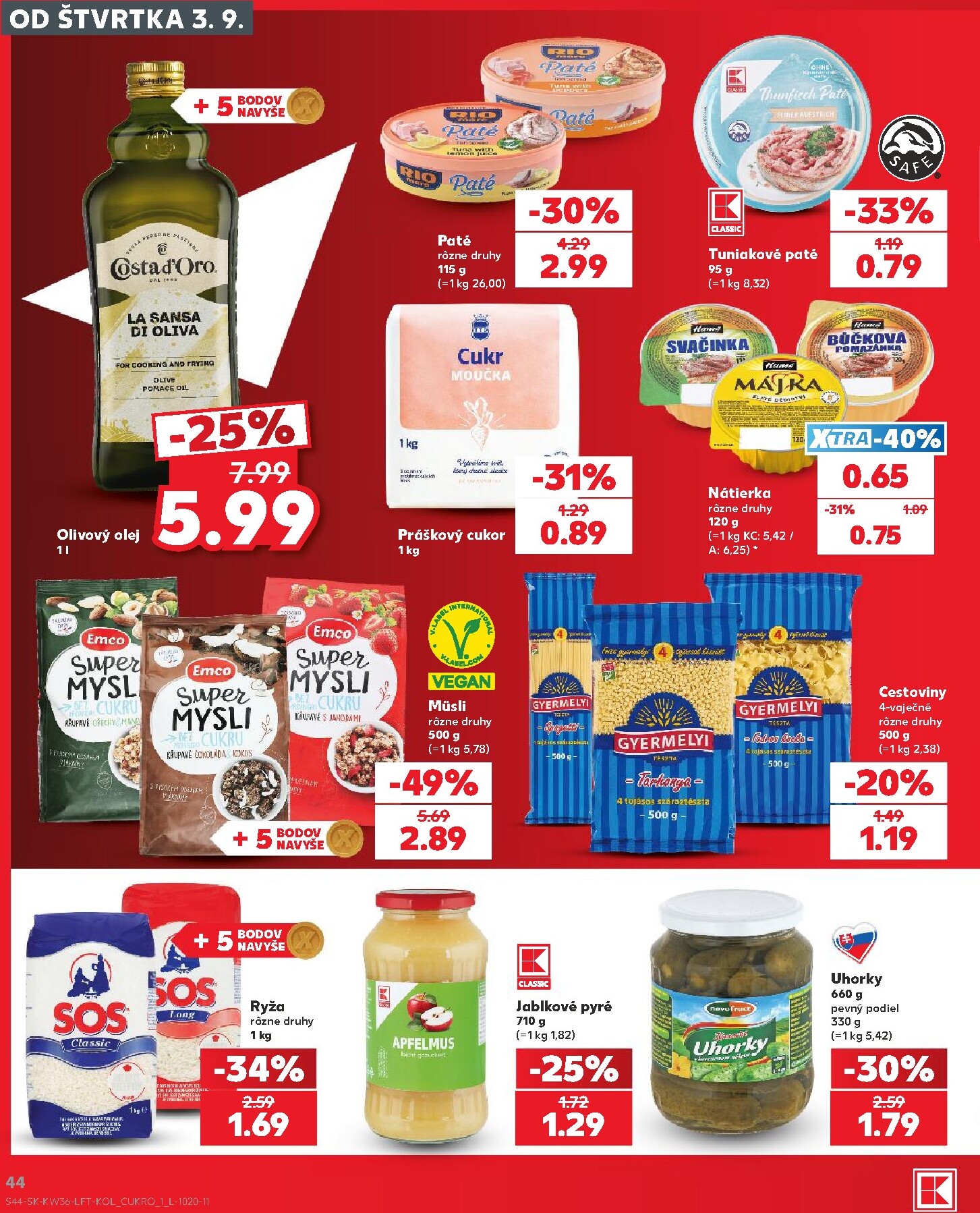 kaufland - Nový Kaufland leták od štvrtka, 03.09.2026 do stredy, 09.09.2026 - page: 44