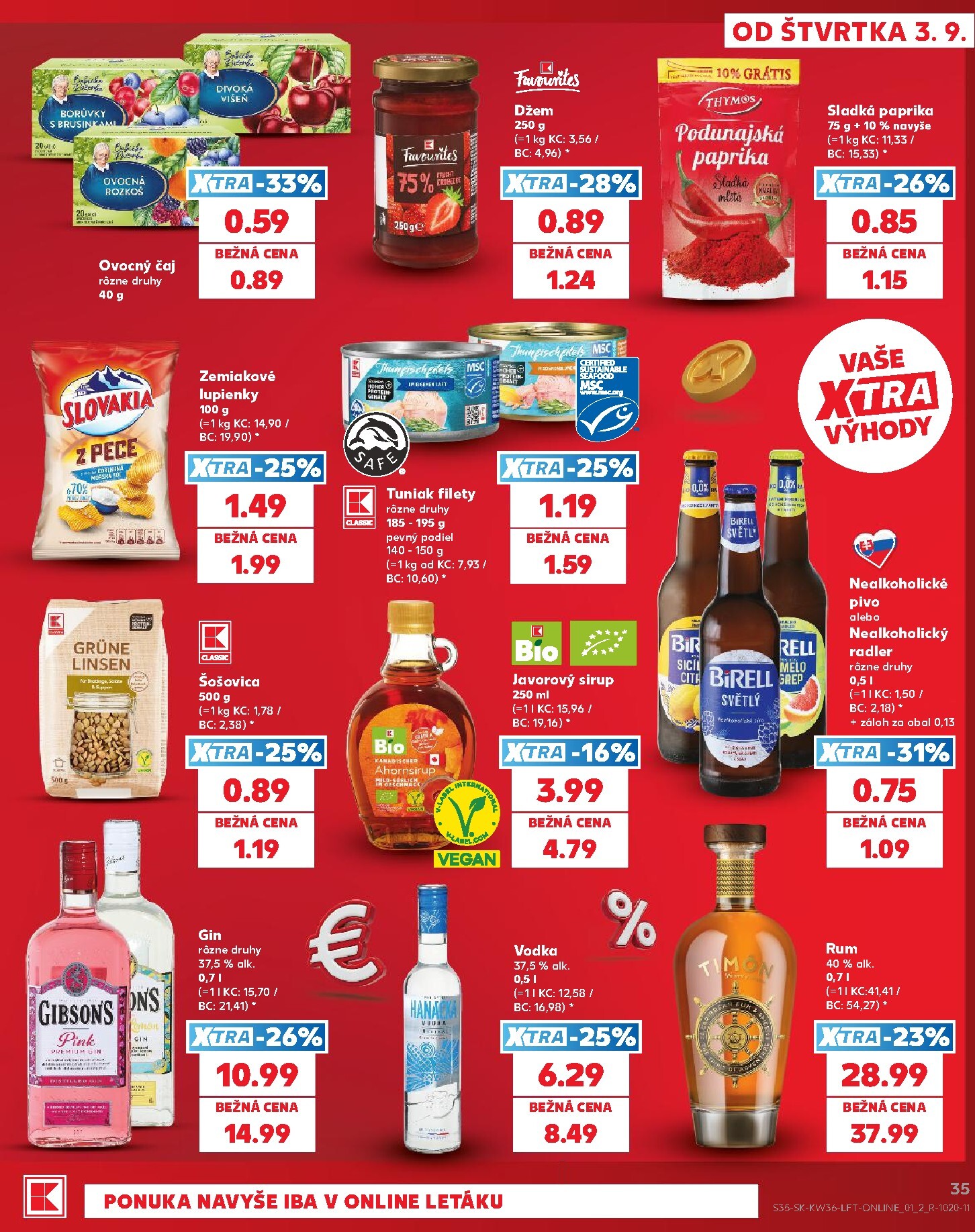 kaufland - Nový Kaufland leták od štvrtka, 03.09.2026 do stredy, 09.09.2026 - page: 35