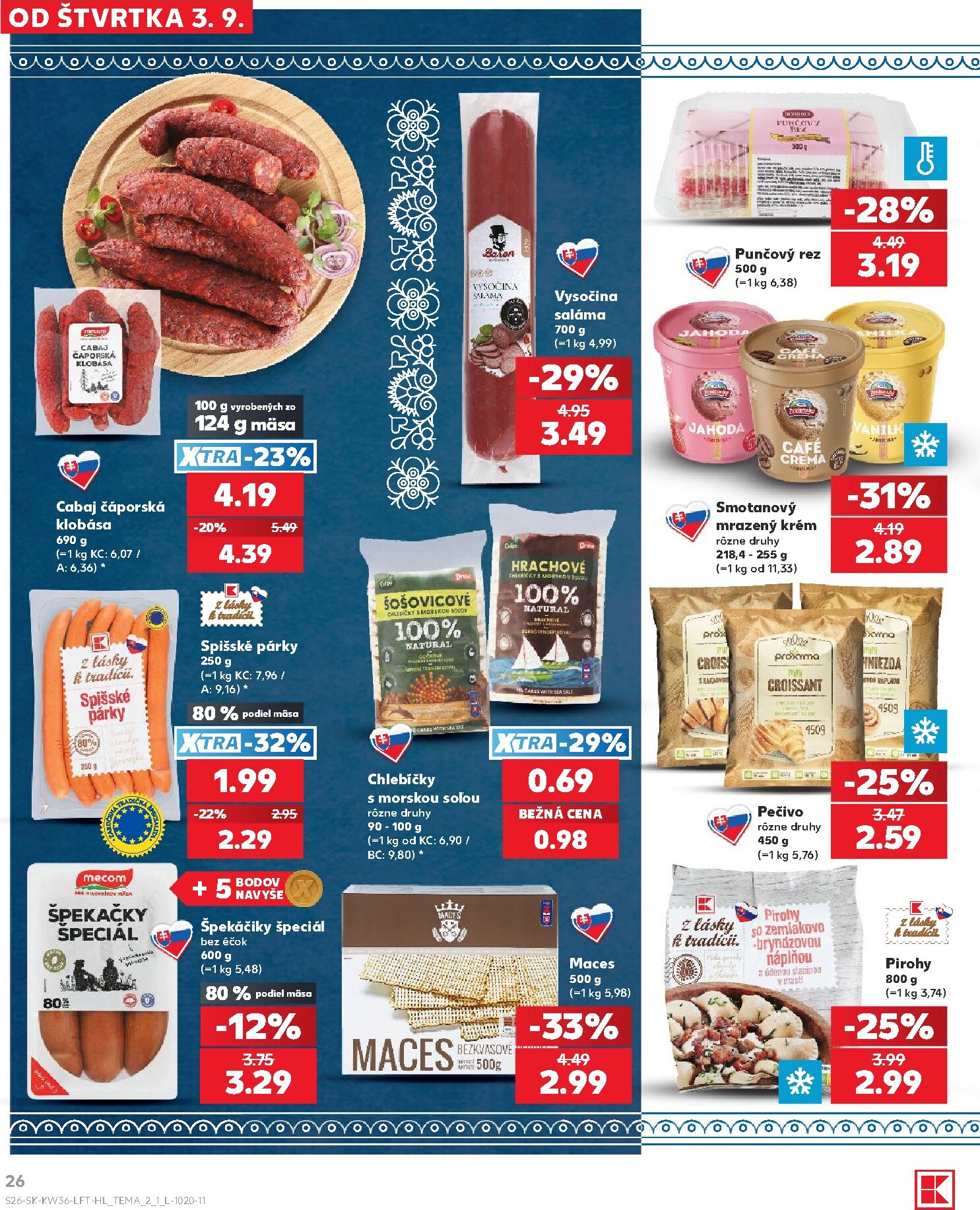 kaufland - Nový Kaufland leták od štvrtka, 03.09.2026 do stredy, 09.09.2026 - page: 26