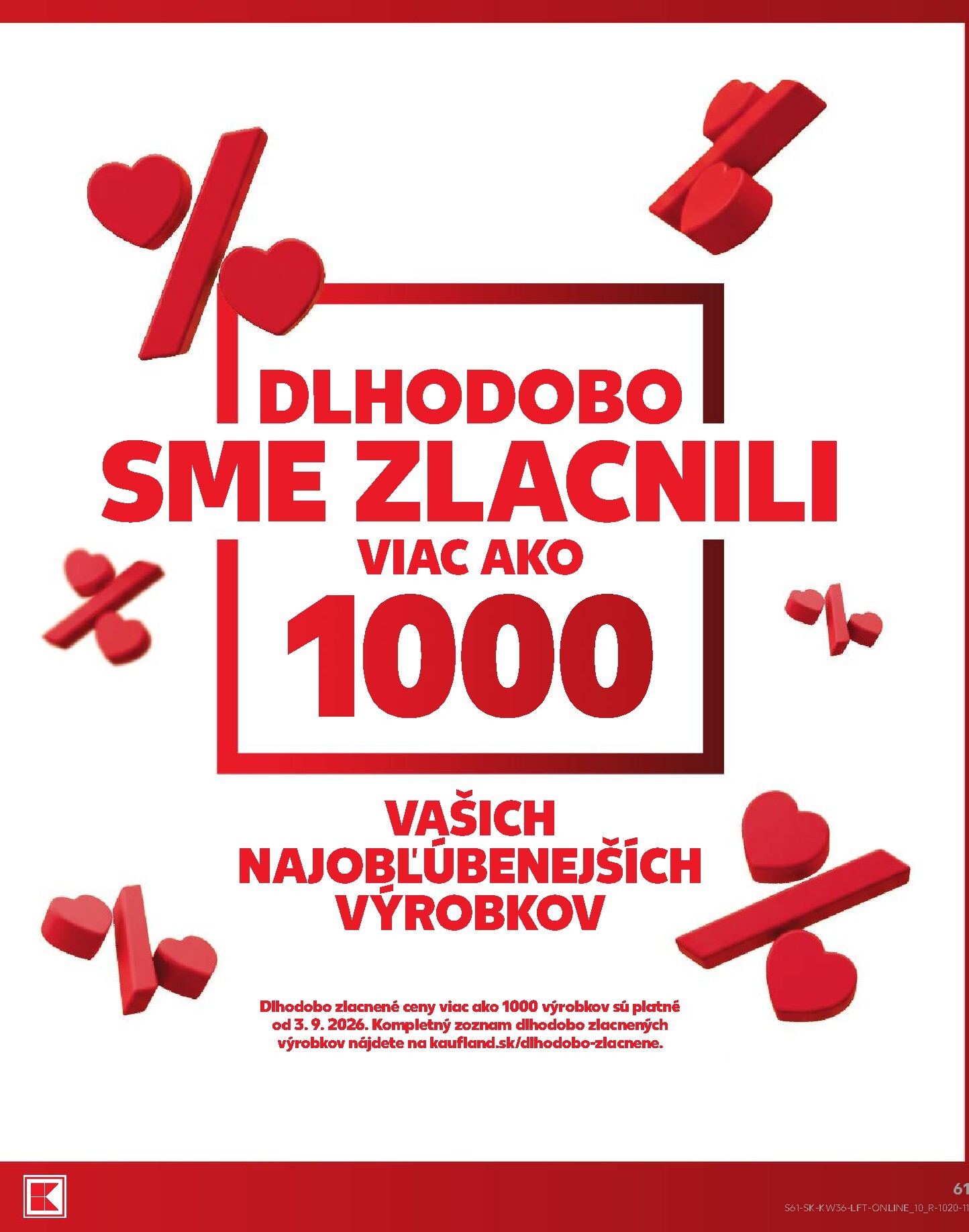 kaufland - Nový Kaufland leták od štvrtka, 03.09.2026 do stredy, 09.09.2026 - page: 61