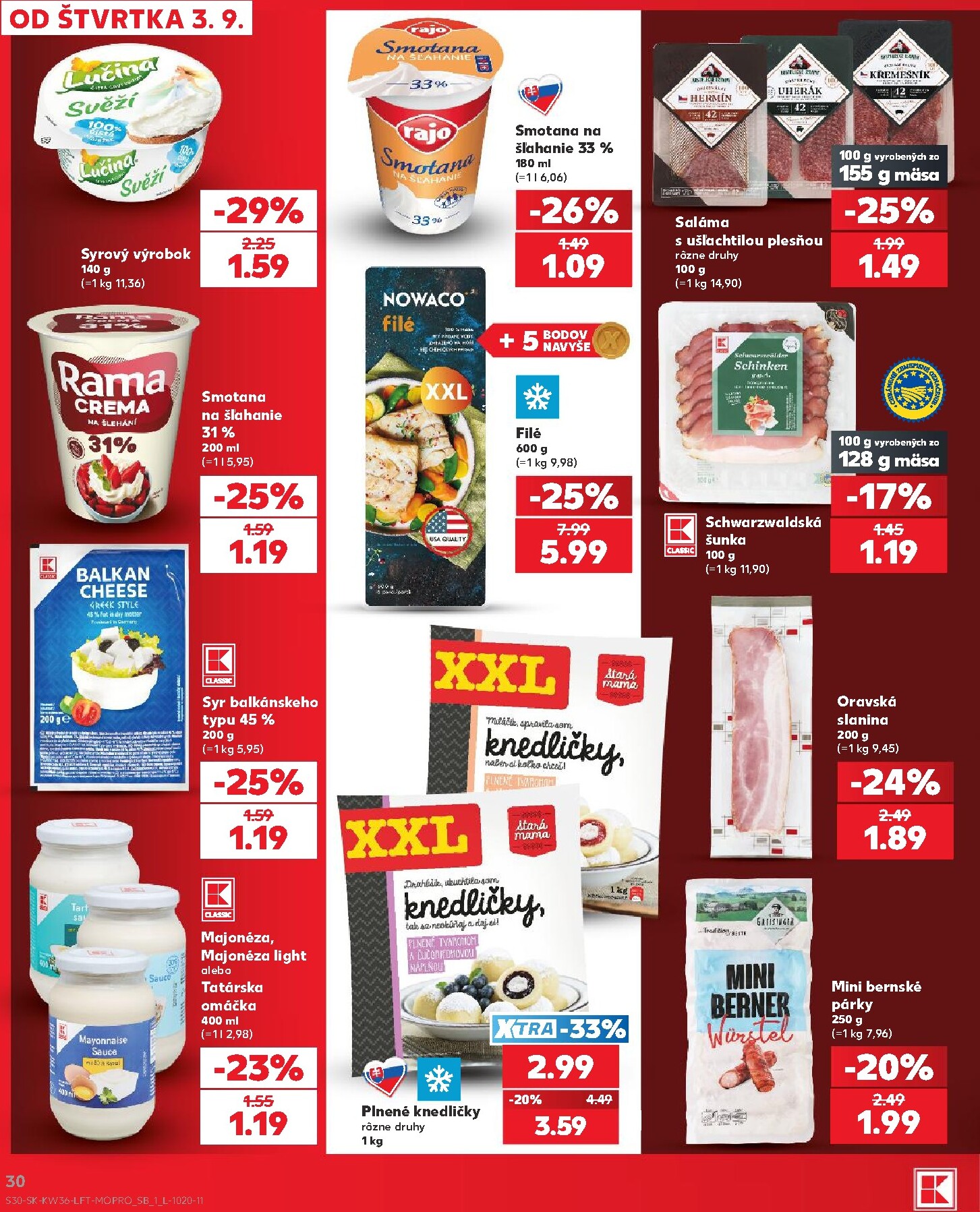 kaufland - Nový Kaufland leták od štvrtka, 03.09.2026 do stredy, 09.09.2026 - page: 30