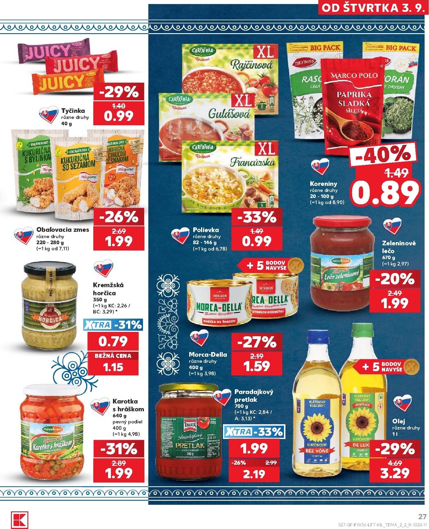 kaufland - Nový Kaufland leták od štvrtka, 03.09.2026 do stredy, 09.09.2026 - page: 27