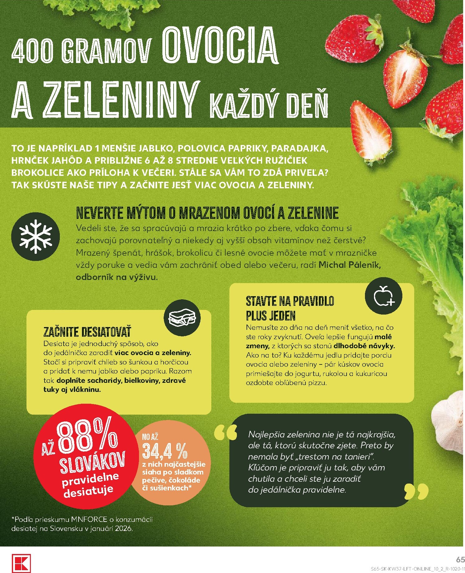 kaufland - Nový Kaufland leták od štvrtka, 10.09.2026 do stredy, 16.09.2026 - page: 65