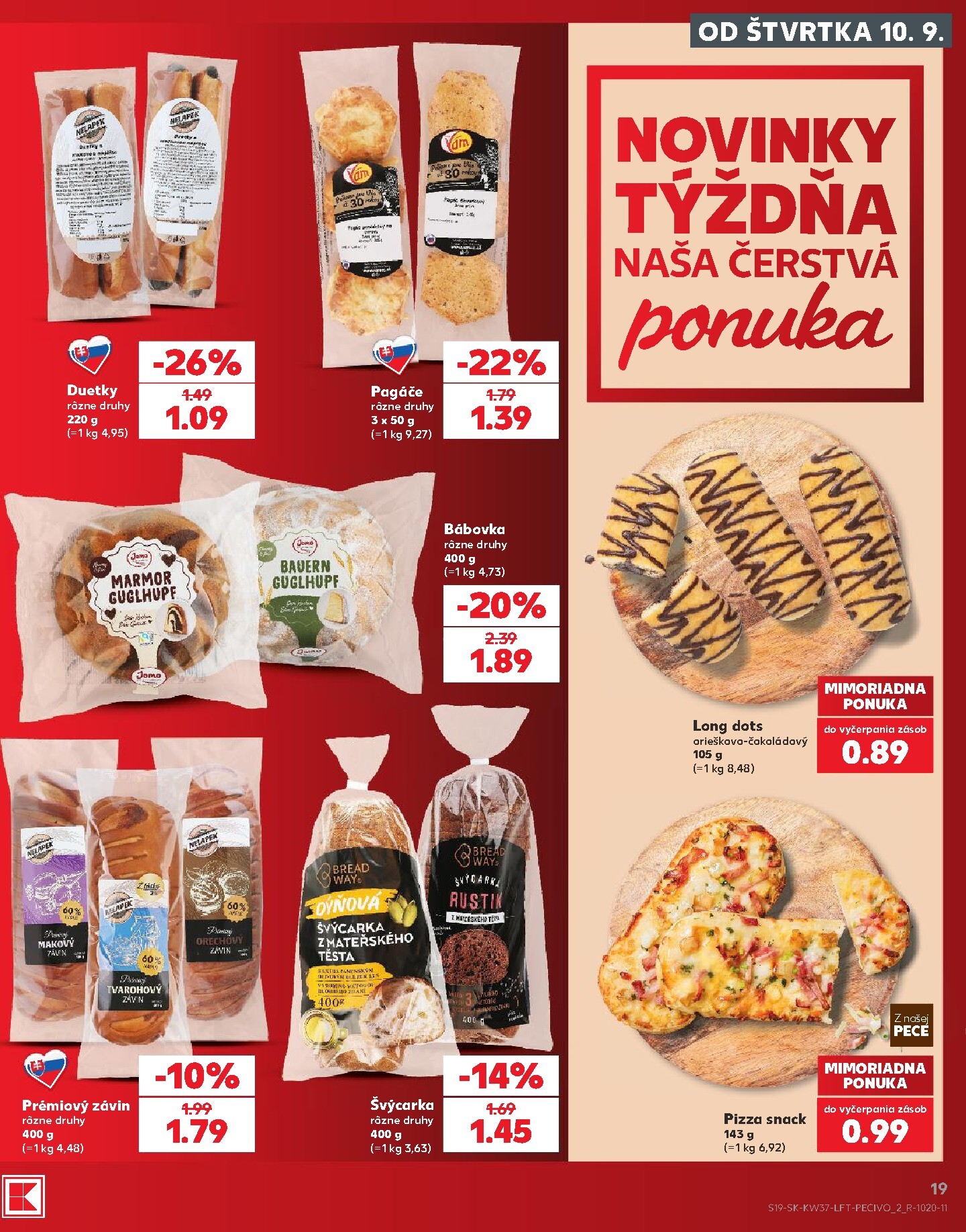 kaufland - Nový Kaufland leták od štvrtka, 10.09.2026 do stredy, 16.09.2026 - page: 19
