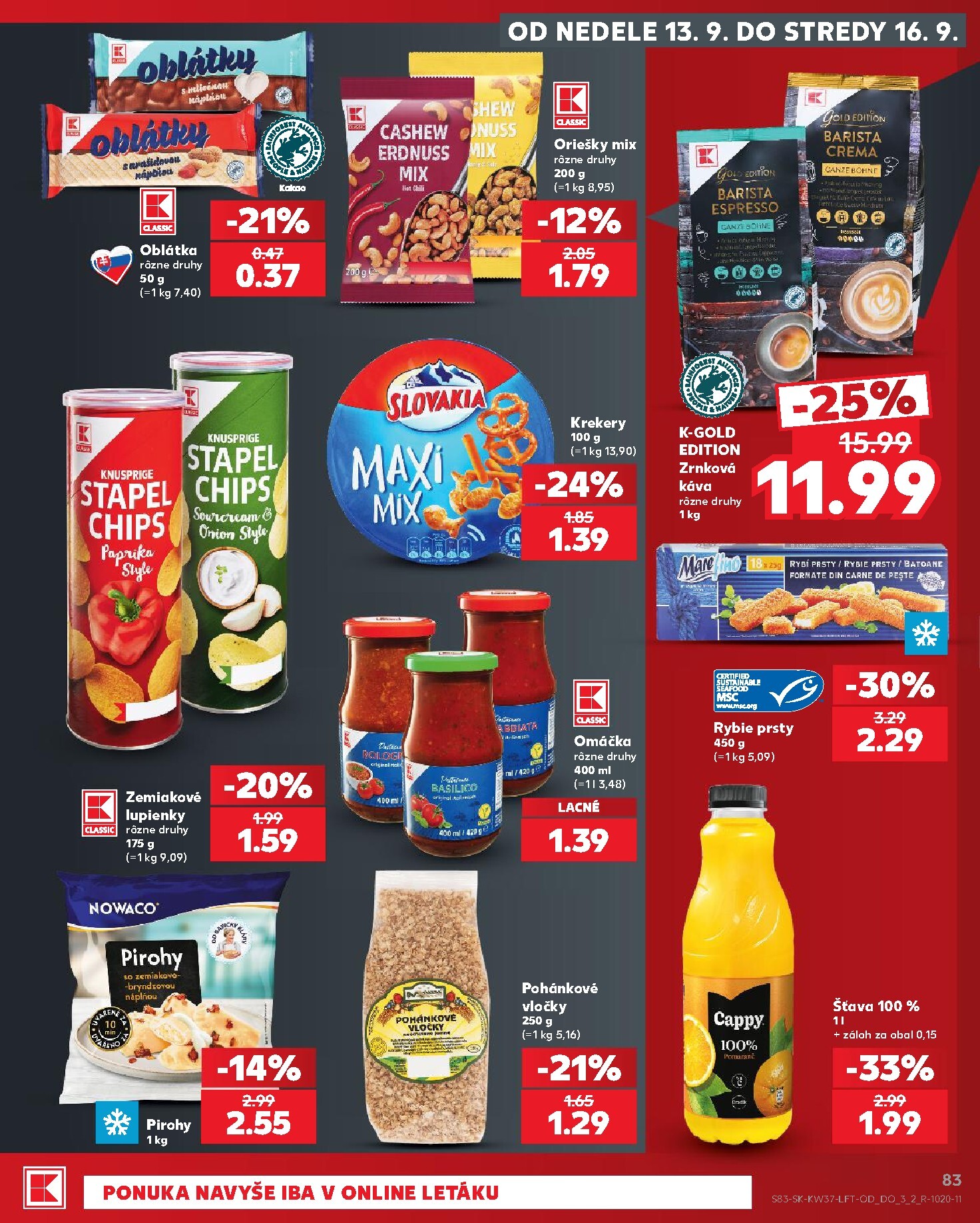 kaufland - Nový Kaufland leták od štvrtka, 10.09.2026 do stredy, 16.09.2026 - page: 83