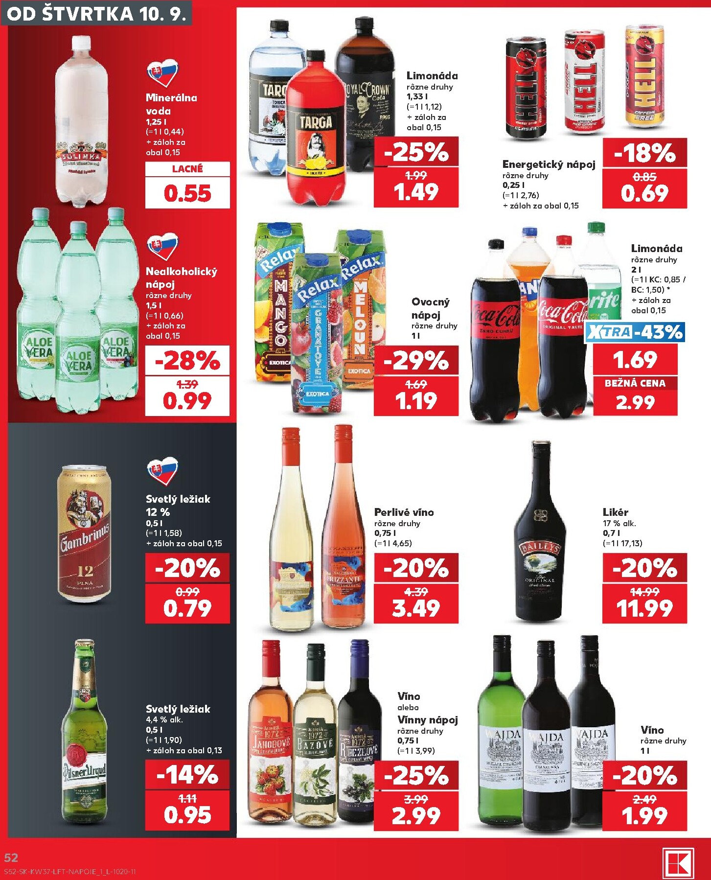 kaufland - Nový Kaufland leták od štvrtka, 10.09.2026 do stredy, 16.09.2026 - page: 52
