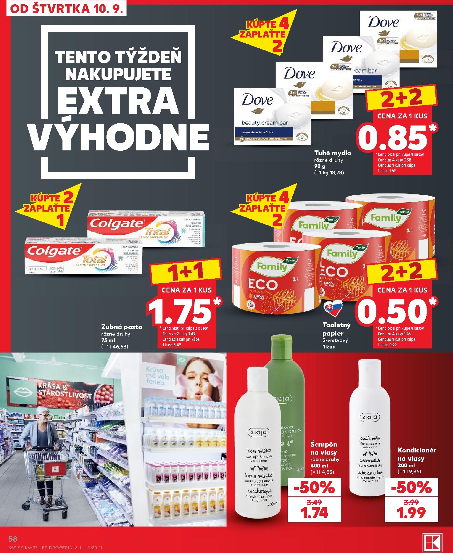 kaufland - Nový Kaufland leták od štvrtka, 10.09.2026 do stredy, 16.09.2026 - page: 58