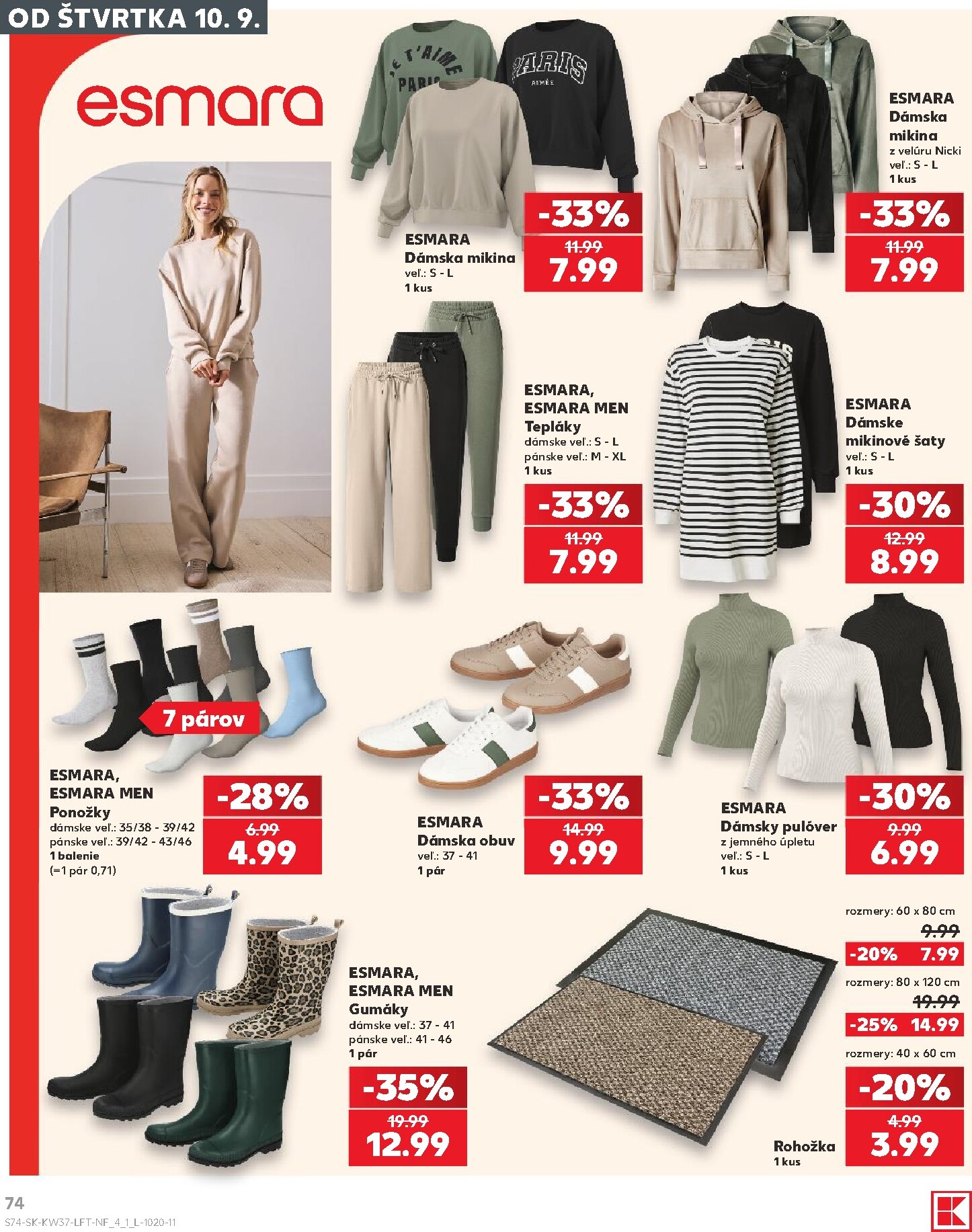 kaufland - Nový Kaufland leták od štvrtka, 10.09.2026 do stredy, 16.09.2026 - page: 74