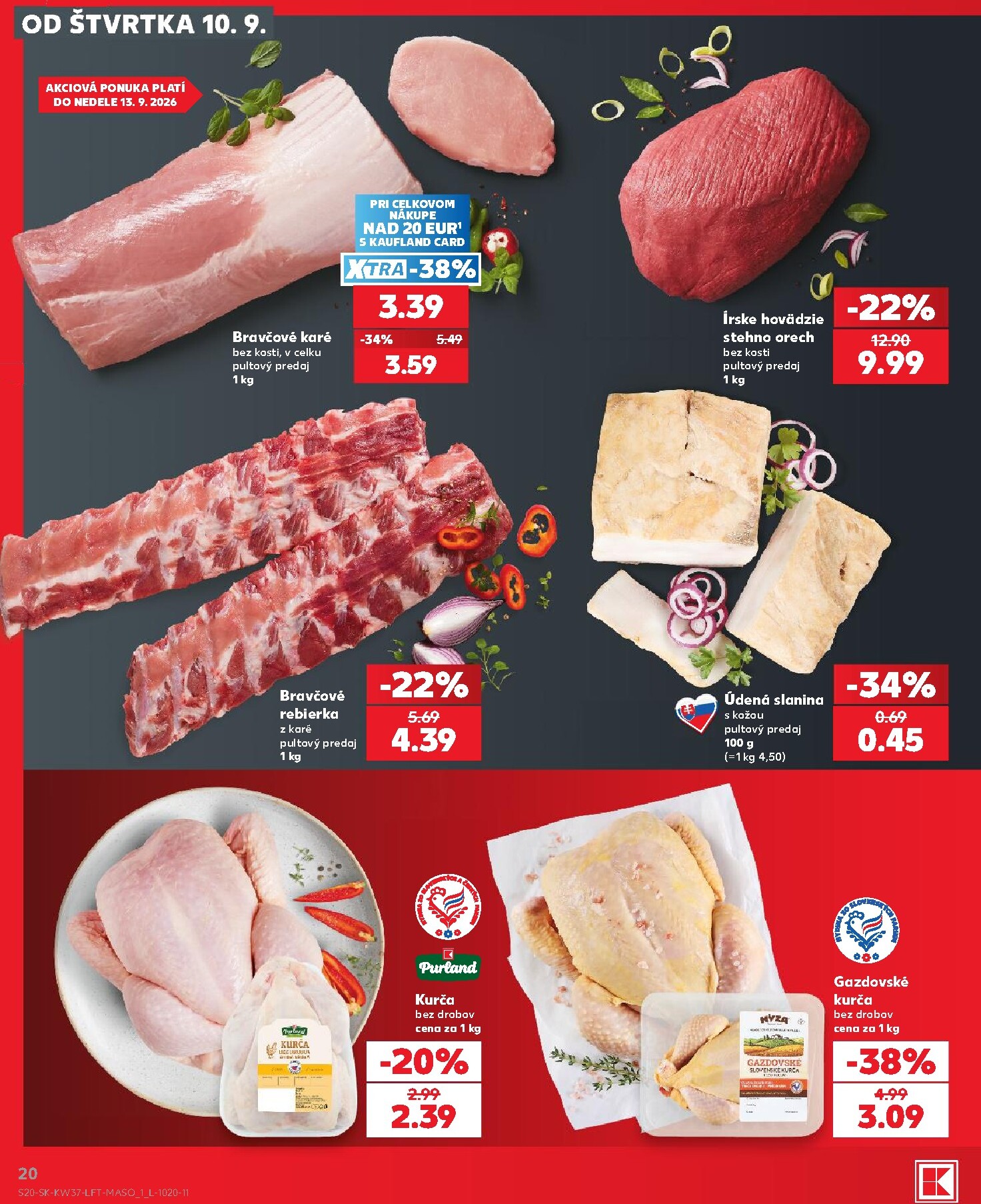 kaufland - Nový Kaufland leták od štvrtka, 10.09.2026 do stredy, 16.09.2026 - page: 20