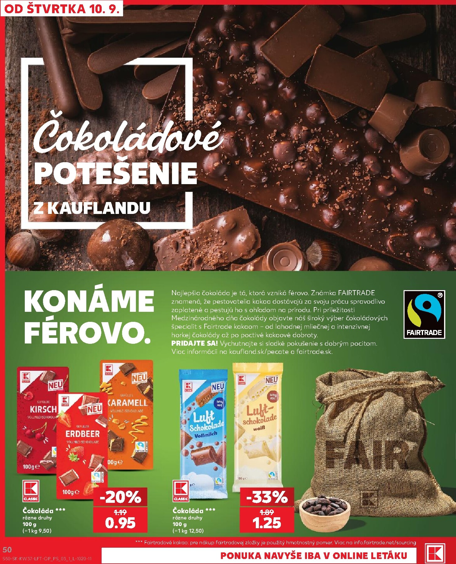 kaufland - Nový Kaufland leták od štvrtka, 10.09.2026 do stredy, 16.09.2026 - page: 50