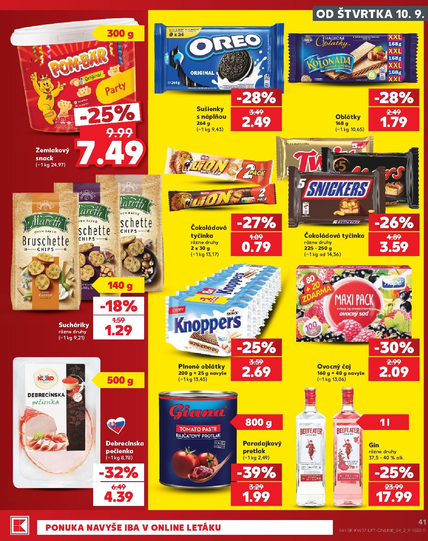 kaufland - Nový Kaufland leták od štvrtka, 10.09.2026 do stredy, 16.09.2026 - page: 41