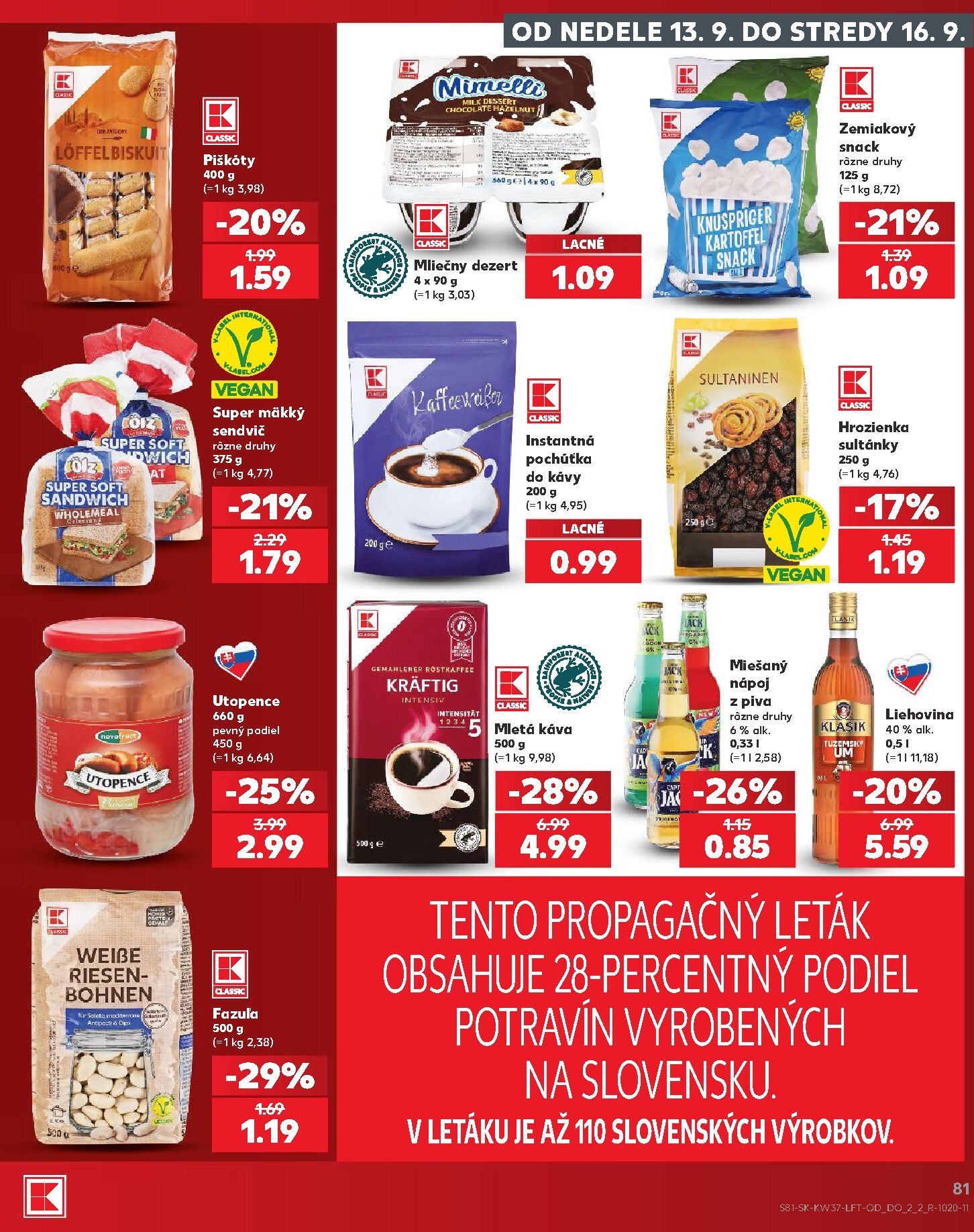 kaufland - Nový Kaufland leták od štvrtka, 10.09.2026 do stredy, 16.09.2026 - page: 81