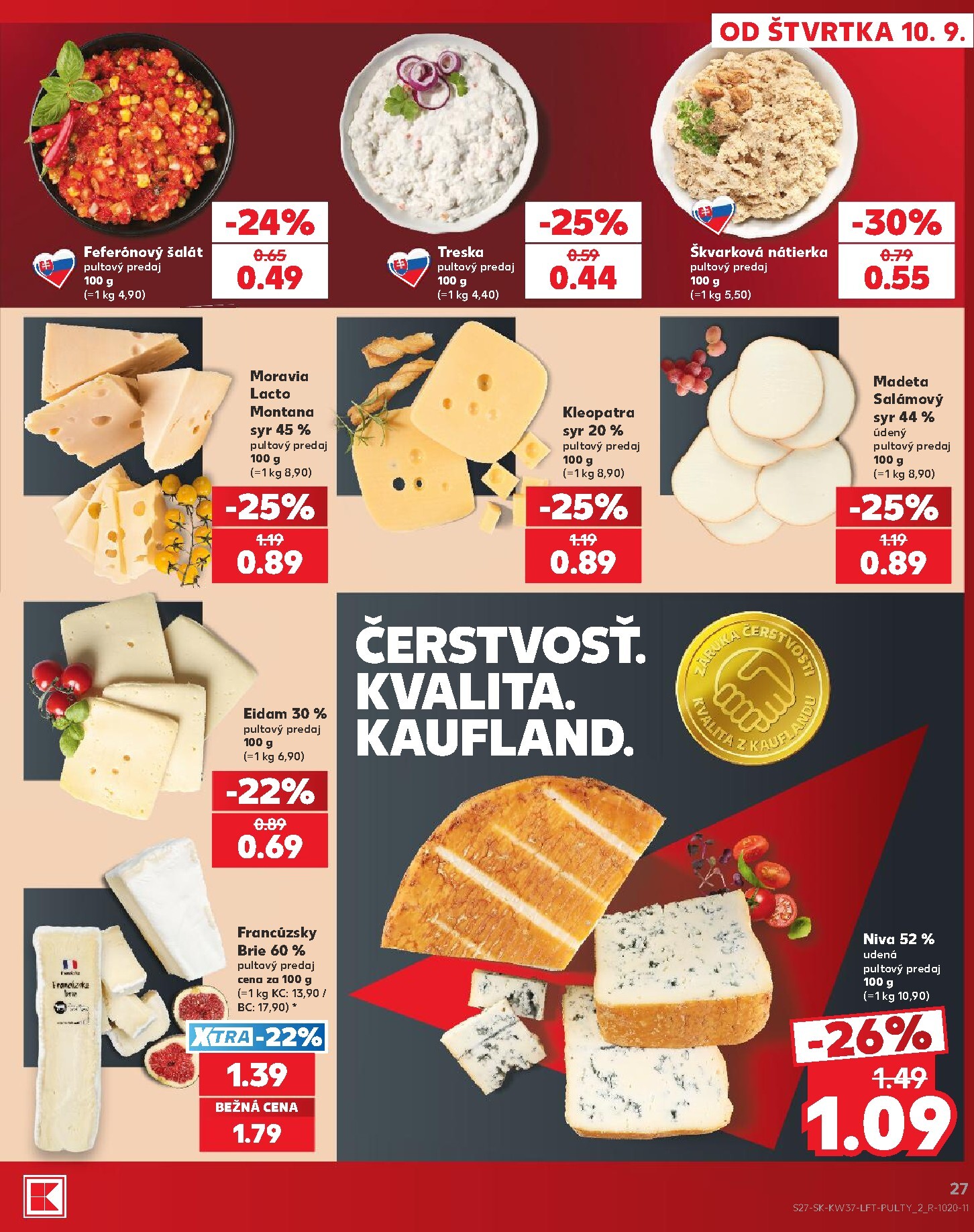 kaufland - Nový Kaufland leták od štvrtka, 10.09.2026 do stredy, 16.09.2026 - page: 27