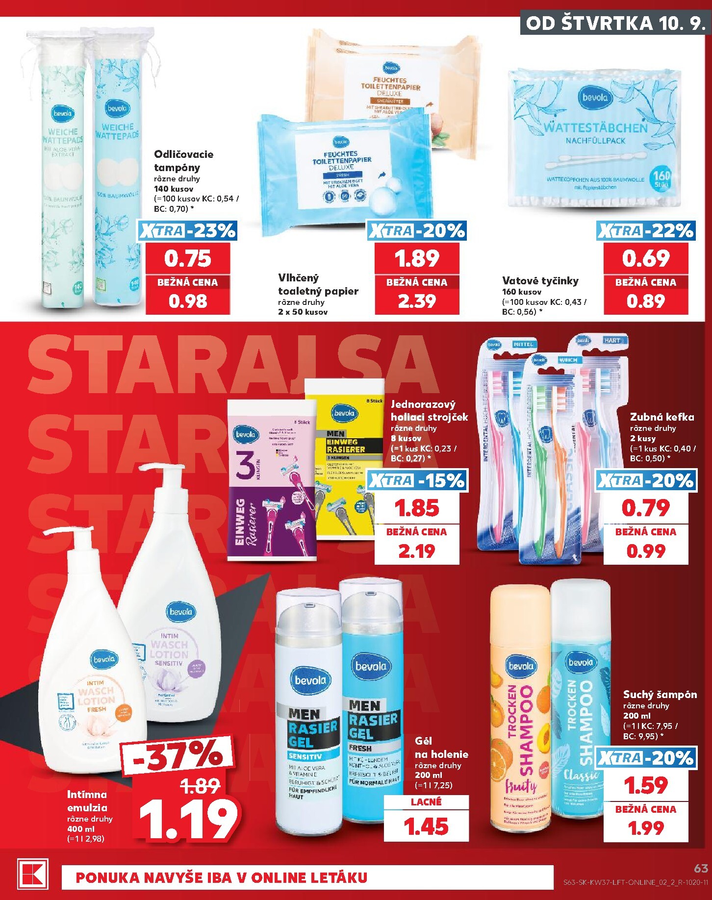 kaufland - Nový Kaufland leták od štvrtka, 10.09.2026 do stredy, 16.09.2026 - page: 63