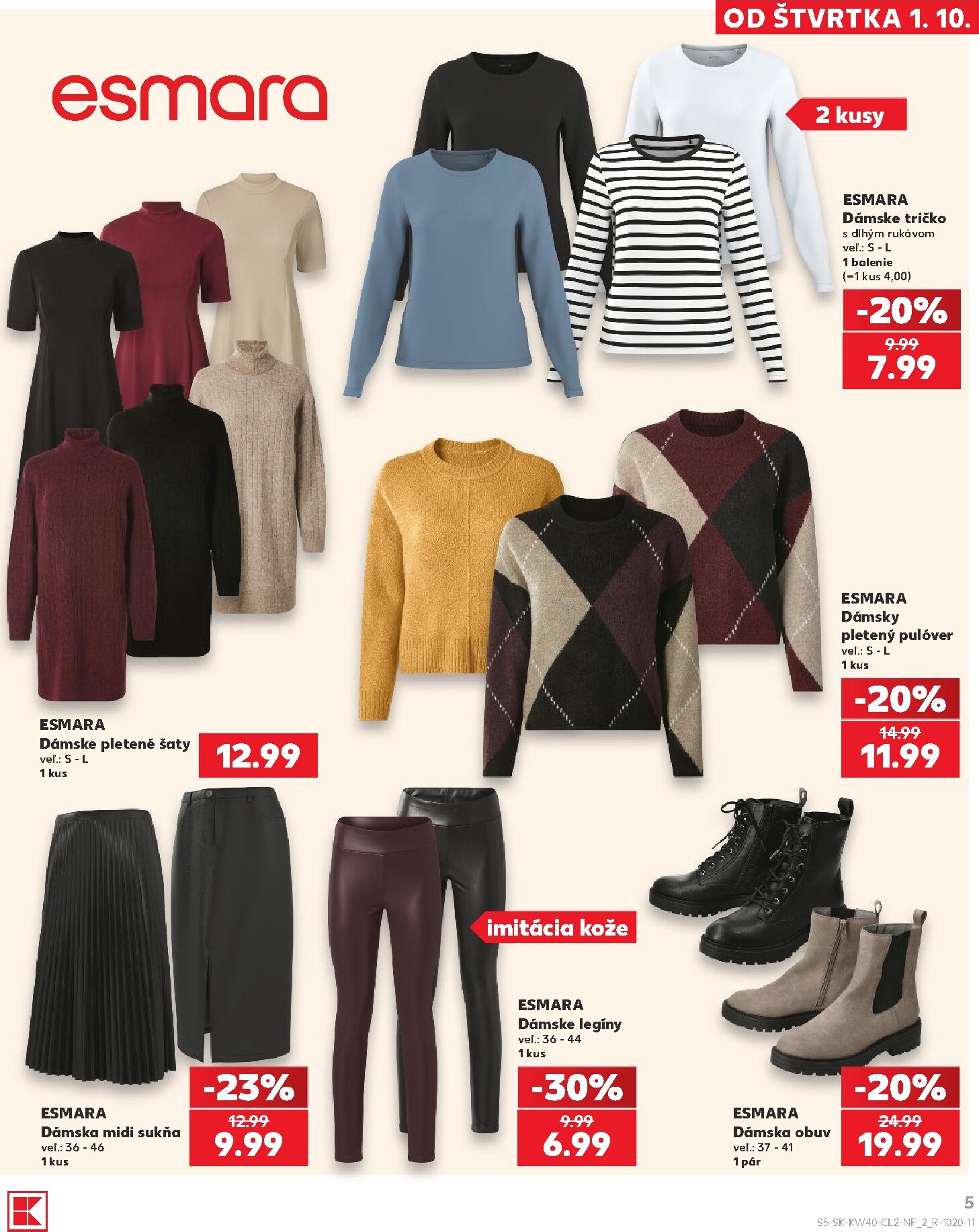 kaufland - Nový Kaufland - Spotrebné zboží leták od štvrtka, 01.10.2026 do stredy, 07.10.2026 - page: 5