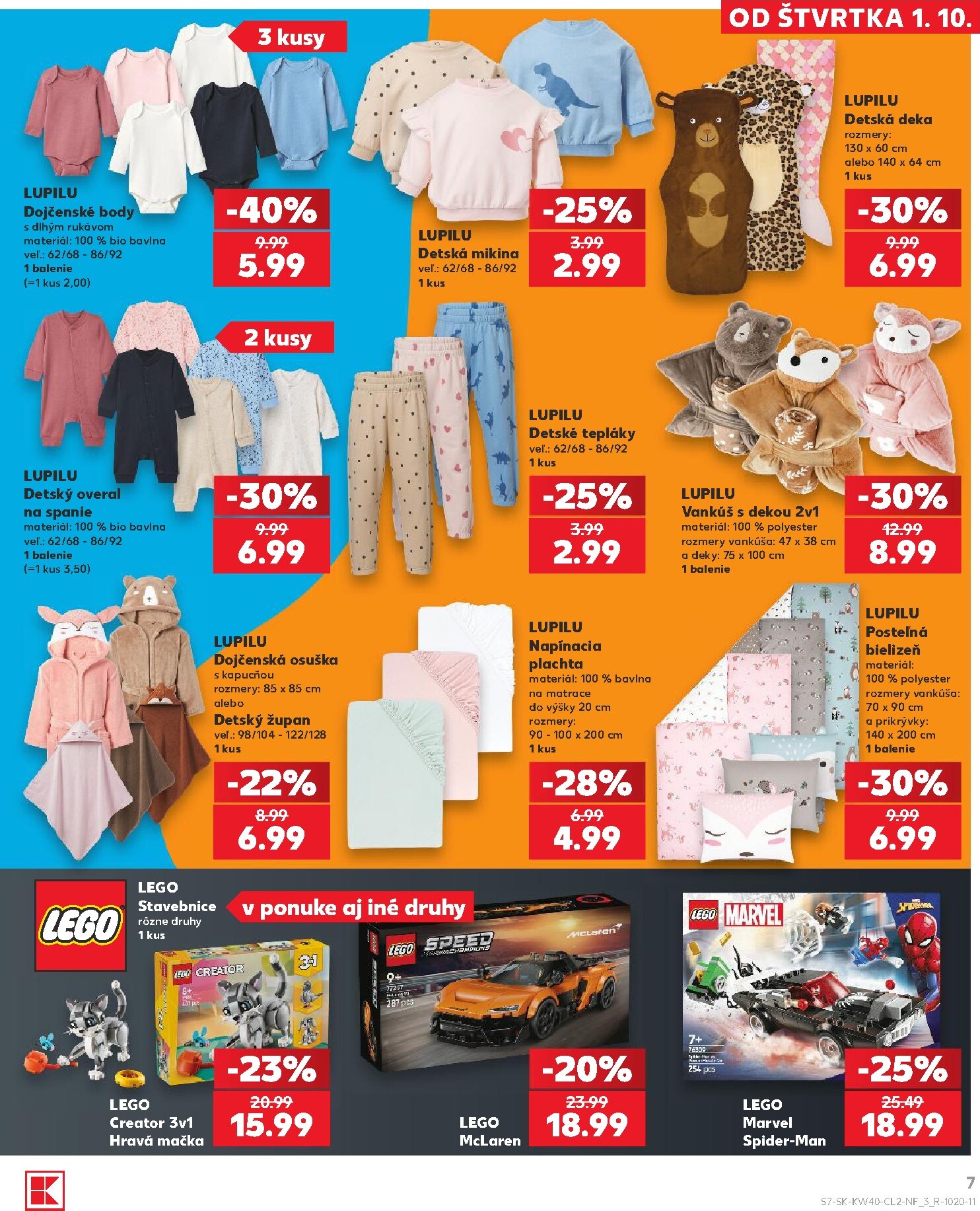 kaufland - Nový Kaufland - Spotrebné zboží leták od štvrtka, 01.10.2026 do stredy, 07.10.2026 - page: 7