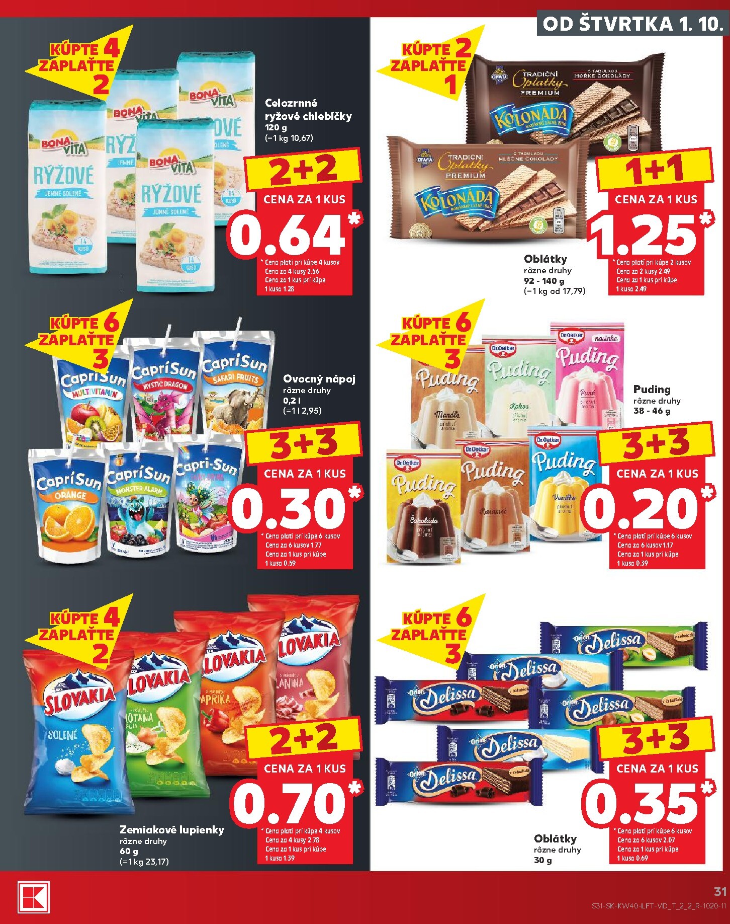 kaufland - Nový Kaufland leták od štvrtka, 01.10.2026 do stredy, 07.10.2026 - page: 31