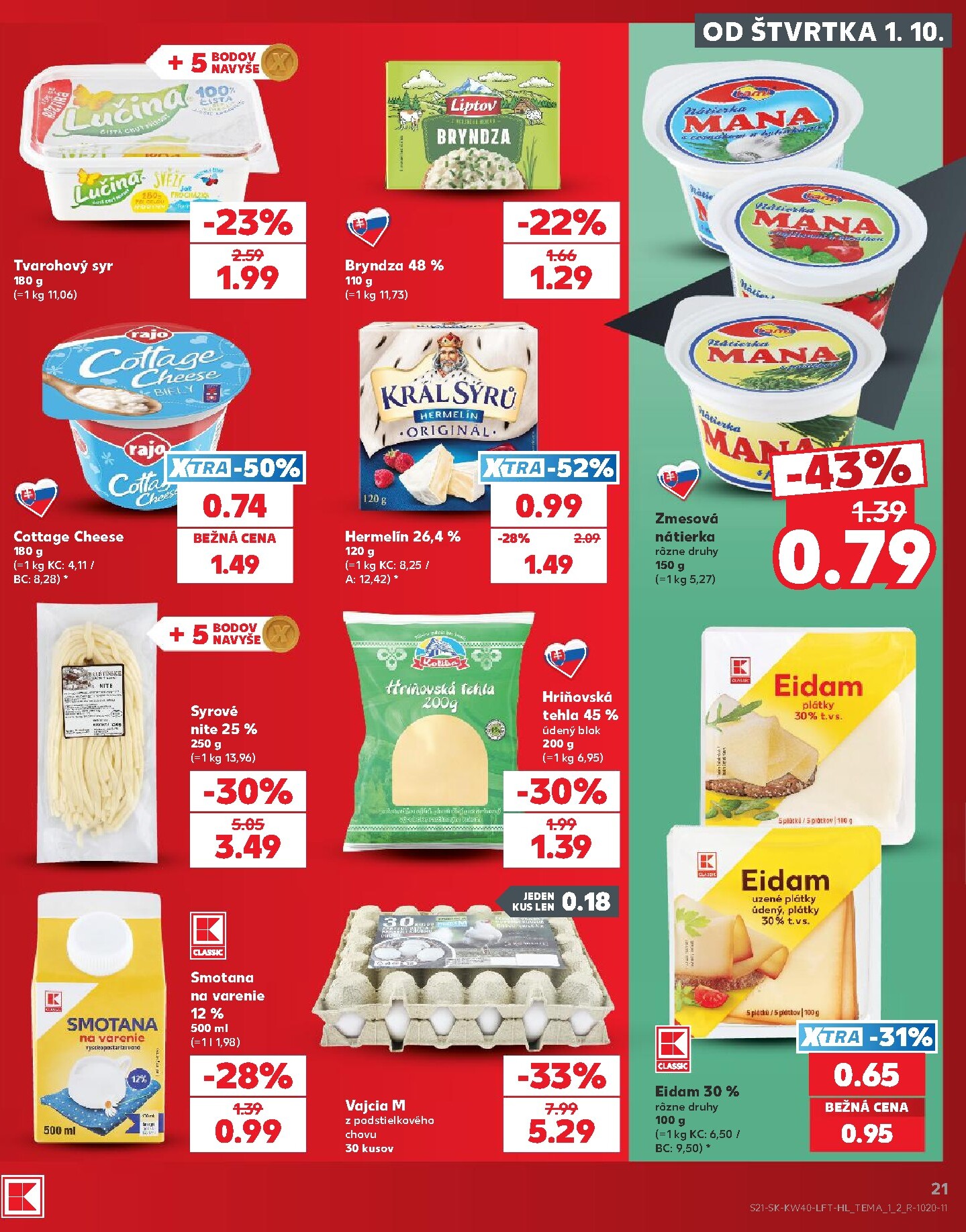 kaufland - Nový Kaufland leták od štvrtka, 01.10.2026 do stredy, 07.10.2026 - page: 21