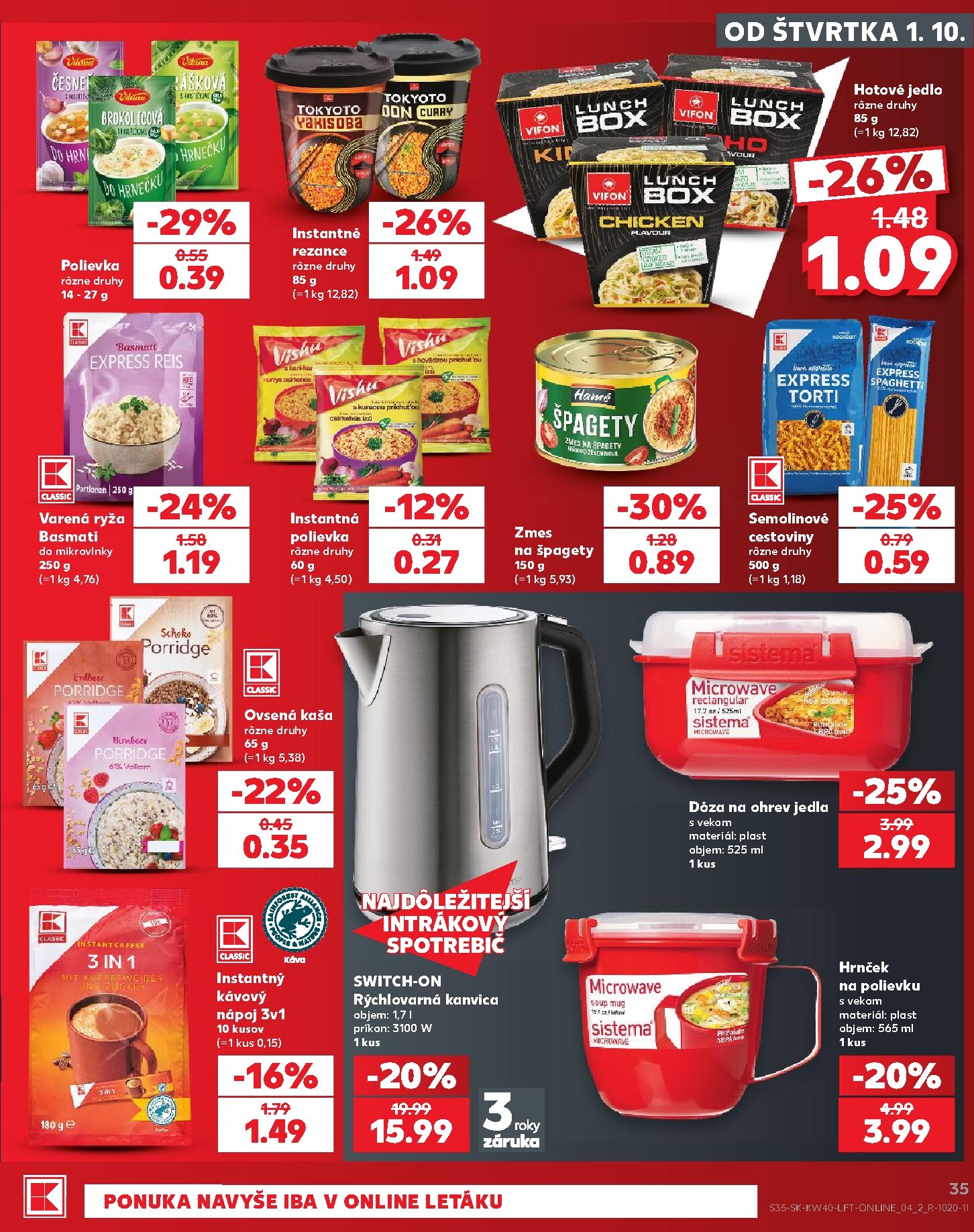 kaufland - Nový Kaufland leták od štvrtka, 01.10.2026 do stredy, 07.10.2026 - page: 35