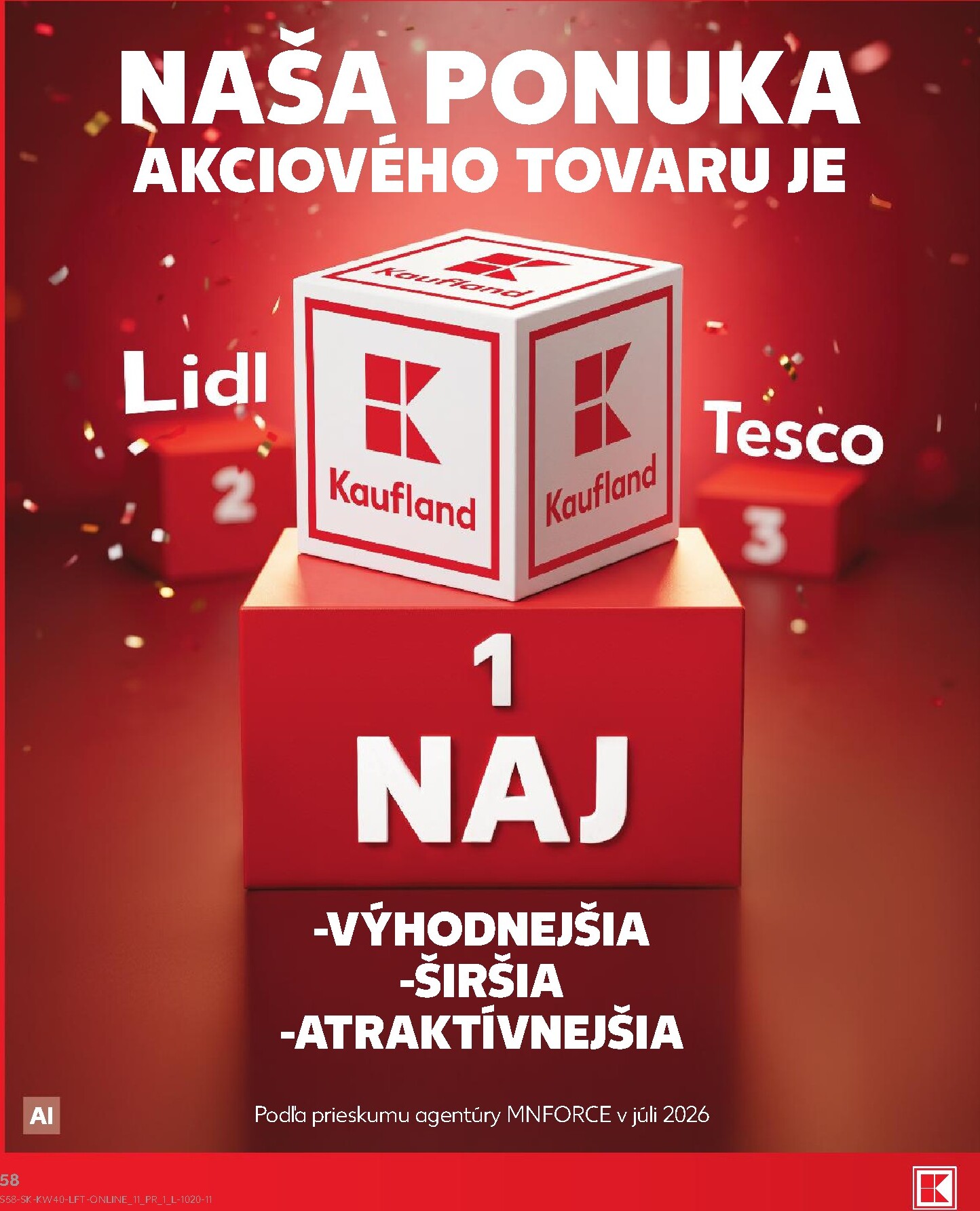 kaufland - Nový Kaufland leták od štvrtka, 01.10.2026 do stredy, 07.10.2026 - page: 58