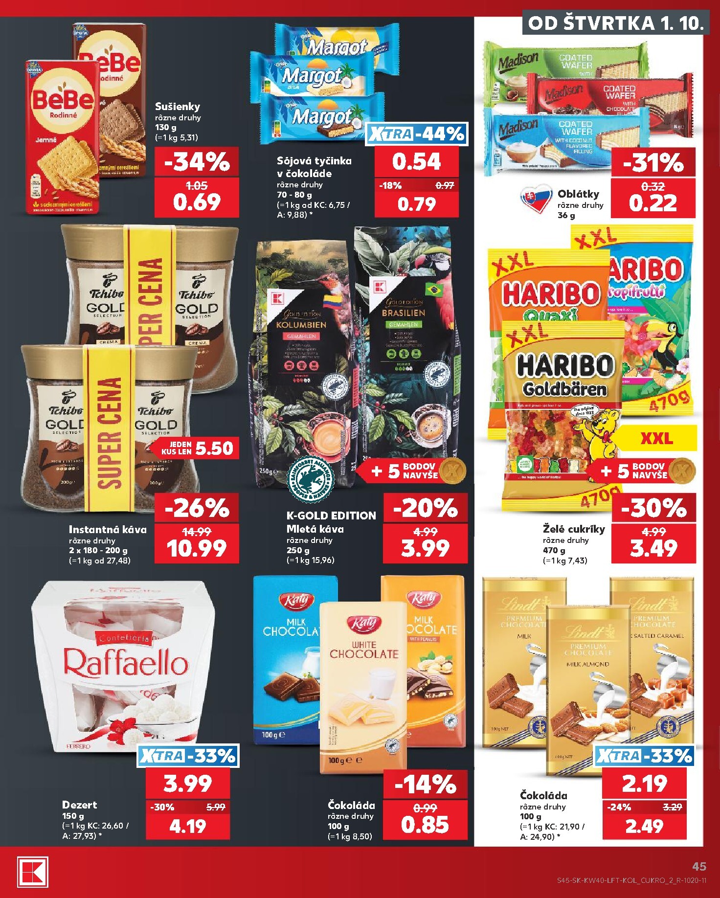 kaufland - Nový Kaufland leták od štvrtka, 01.10.2026 do stredy, 07.10.2026 - page: 45