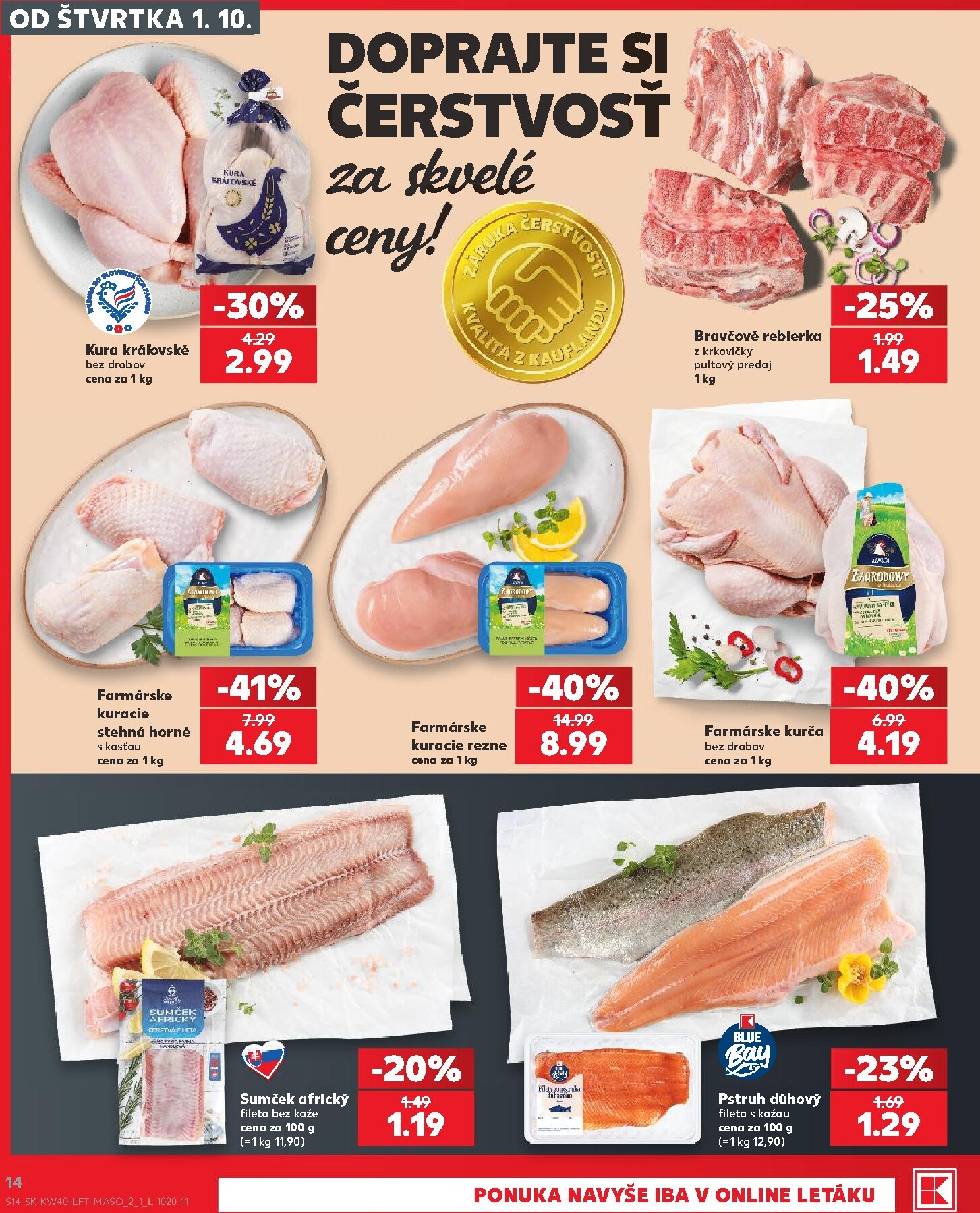 kaufland - Nový Kaufland leták od štvrtka, 01.10.2026 do stredy, 07.10.2026 - page: 14