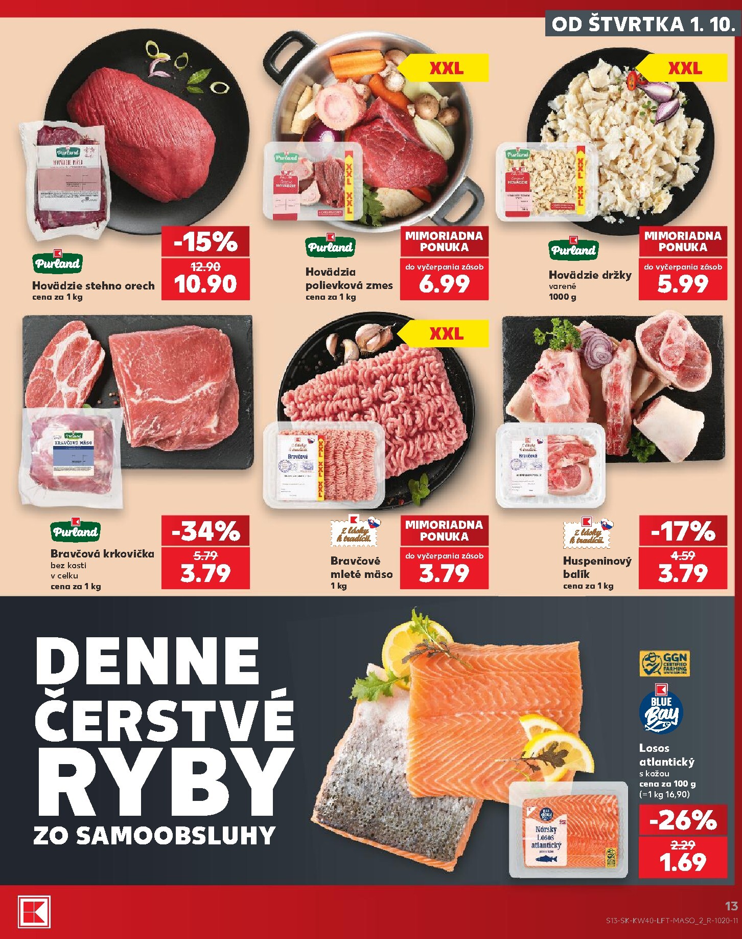 kaufland - Nový Kaufland leták od štvrtka, 01.10.2026 do stredy, 07.10.2026 - page: 13