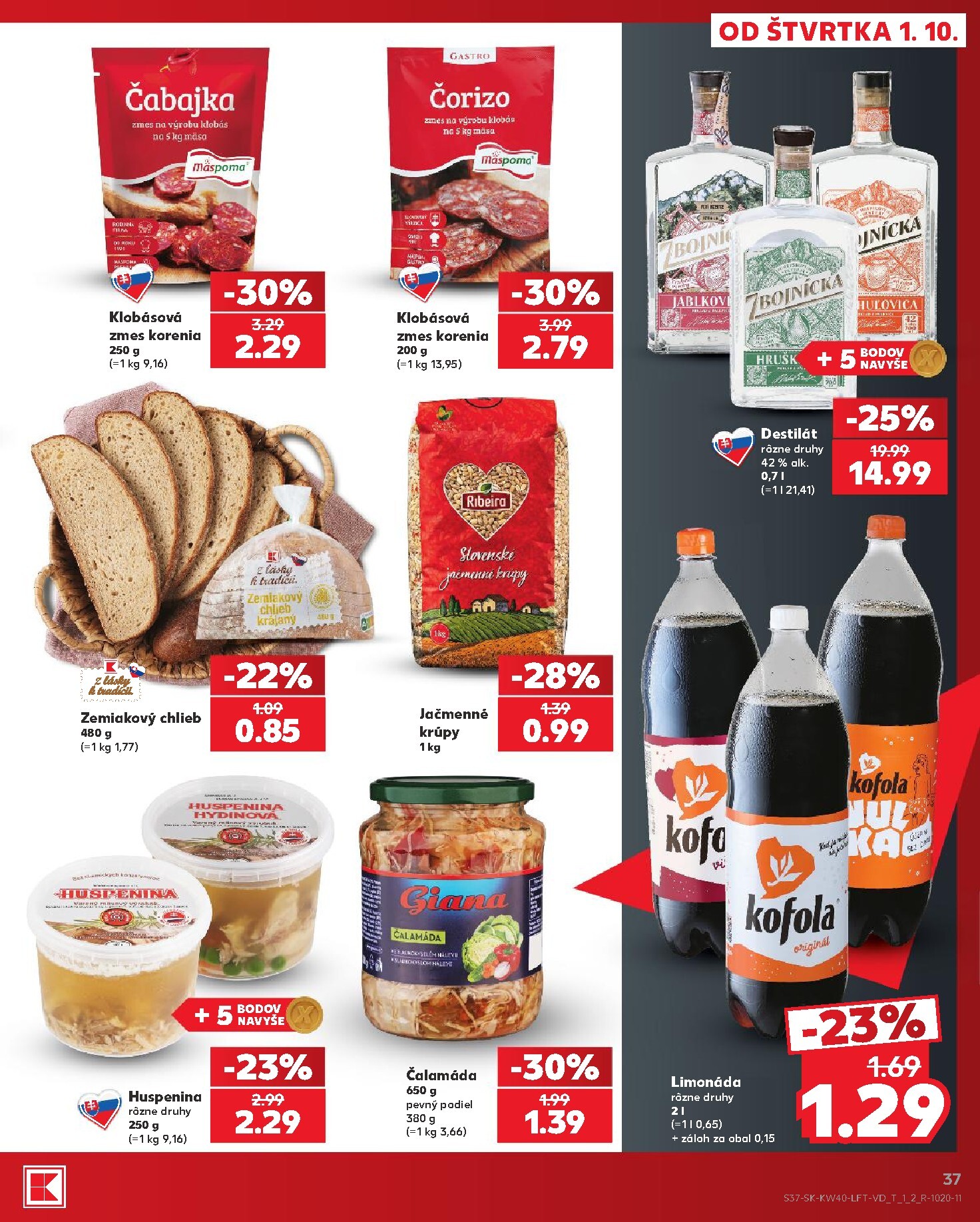kaufland - Nový Kaufland leták od štvrtka, 01.10.2026 do stredy, 07.10.2026 - page: 37