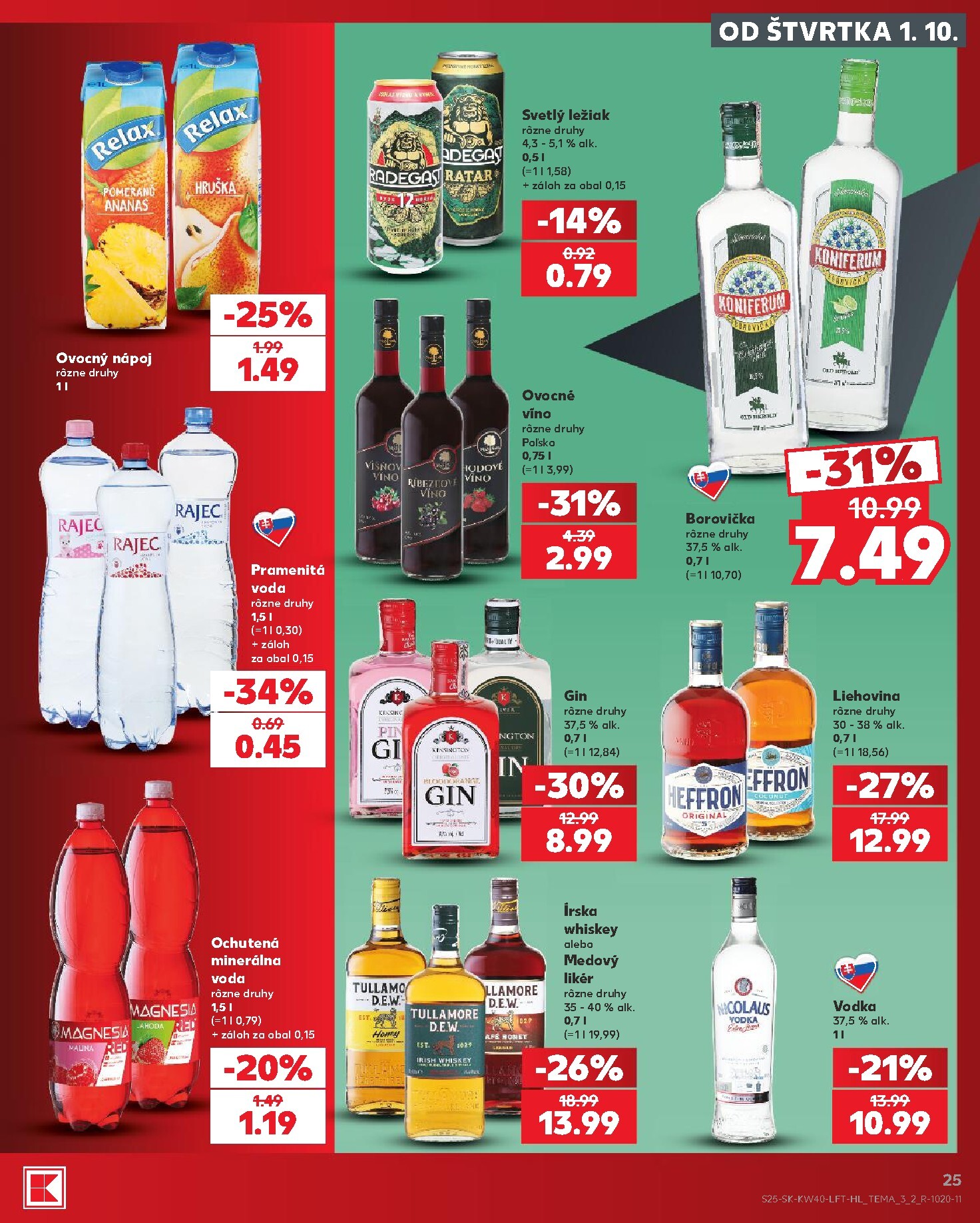 kaufland - Nový Kaufland leták od štvrtka, 01.10.2026 do stredy, 07.10.2026 - page: 25