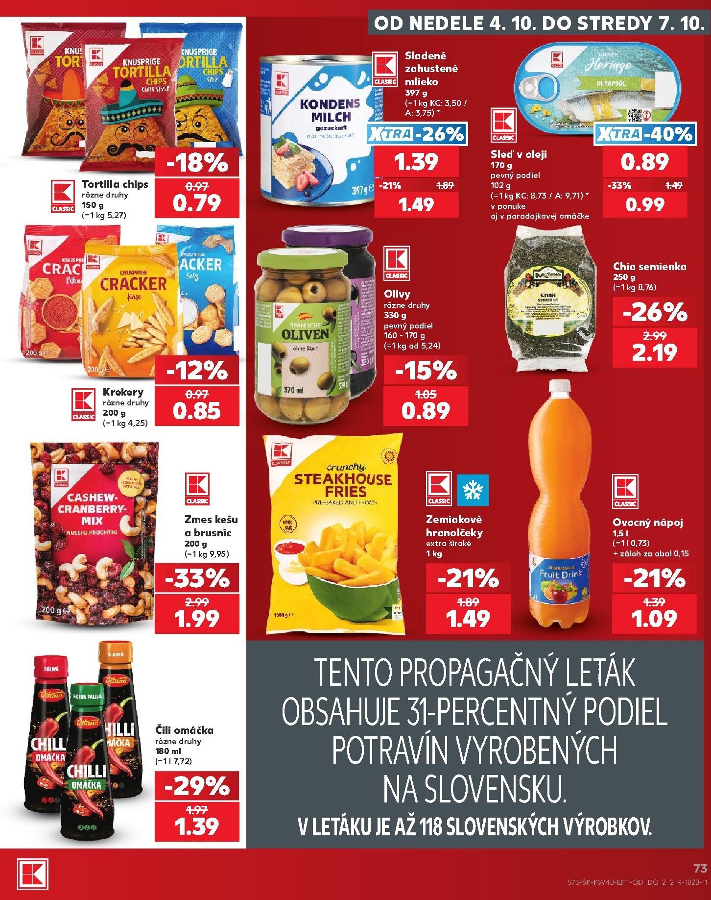 kaufland - Nový Kaufland leták od štvrtka, 01.10.2026 do stredy, 07.10.2026 - page: 73