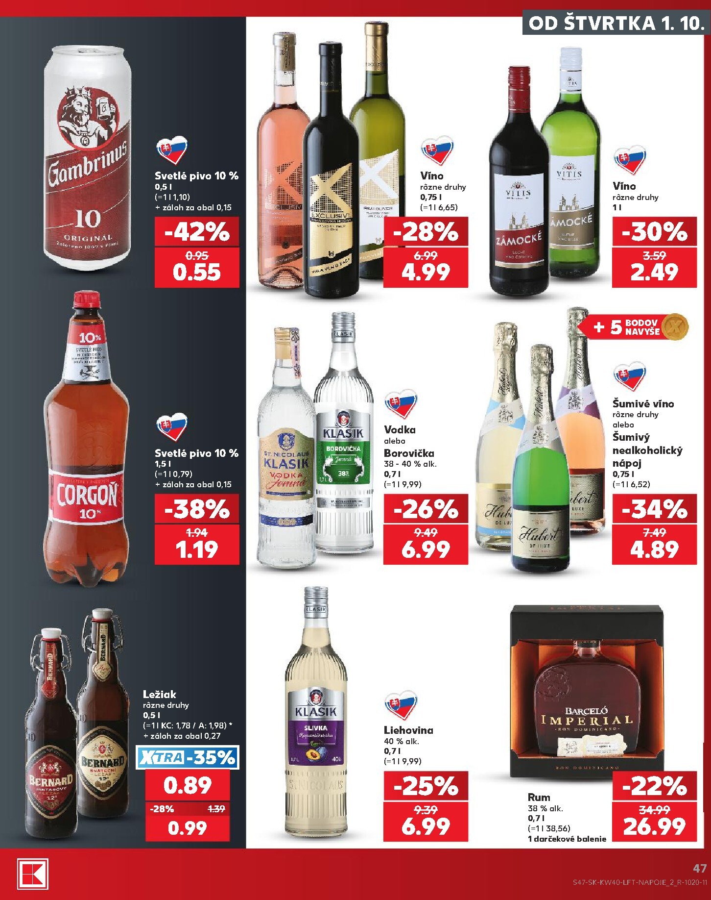 kaufland - Nový Kaufland leták od štvrtka, 01.10.2026 do stredy, 07.10.2026 - page: 47