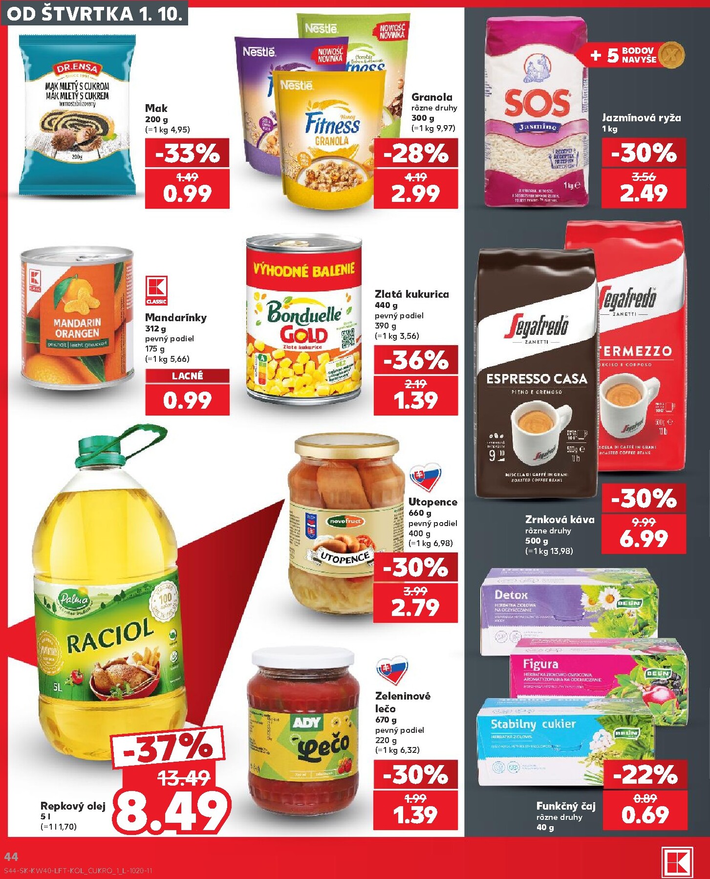 kaufland - Nový Kaufland leták od štvrtka, 01.10.2026 do stredy, 07.10.2026 - page: 44