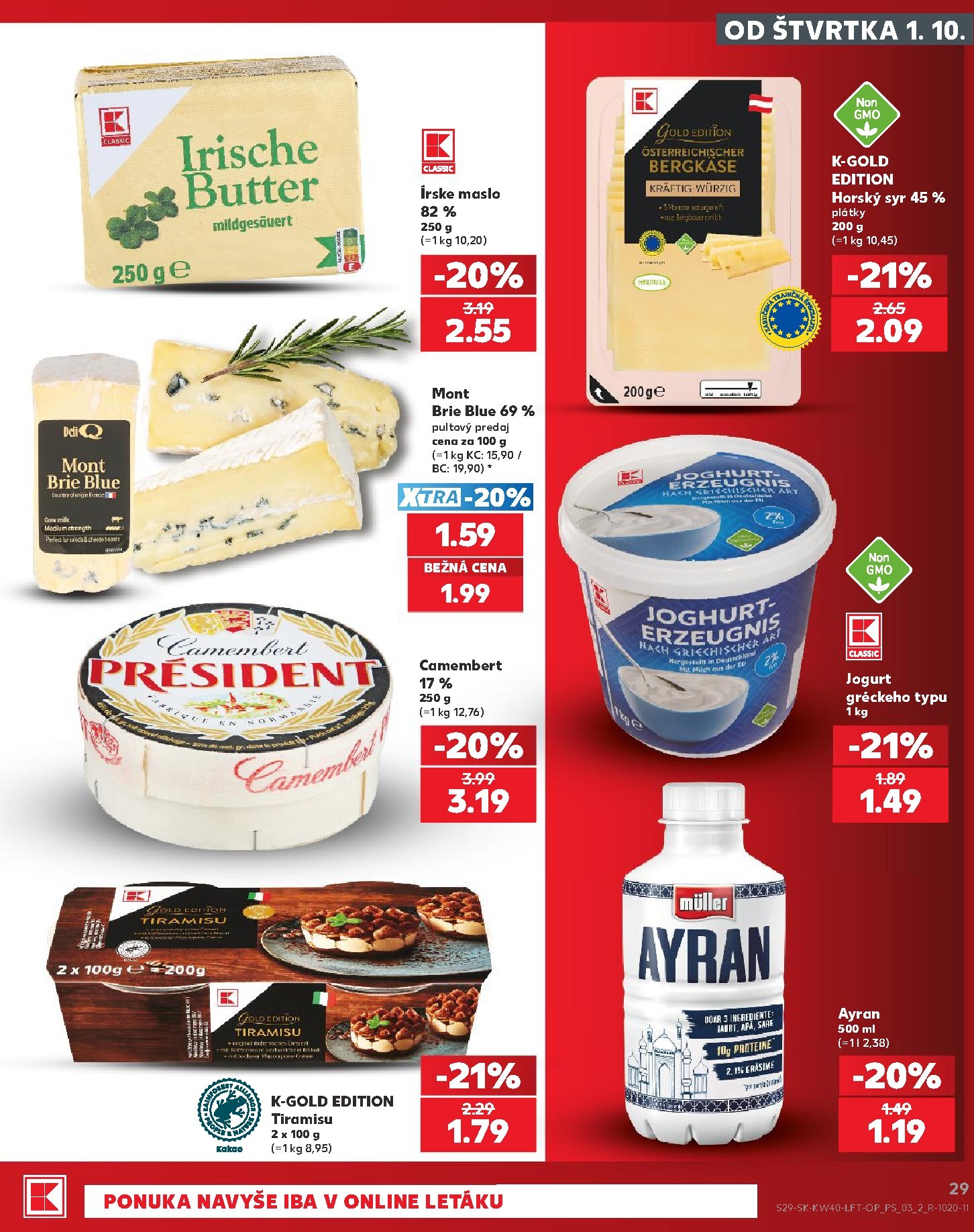 kaufland - Nový Kaufland leták od štvrtka, 01.10.2026 do stredy, 07.10.2026 - page: 29