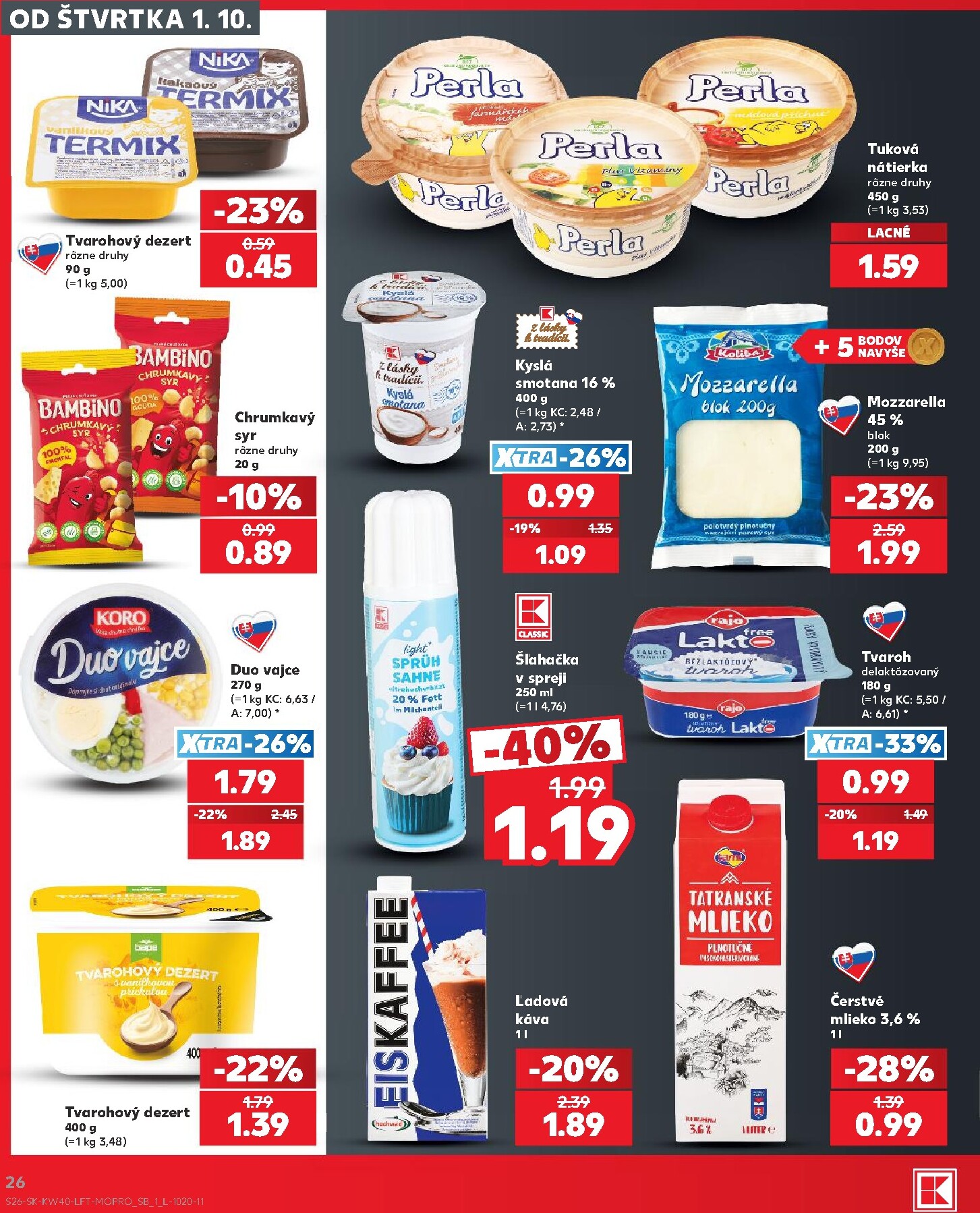 kaufland - Nový Kaufland leták od štvrtka, 01.10.2026 do stredy, 07.10.2026 - page: 26
