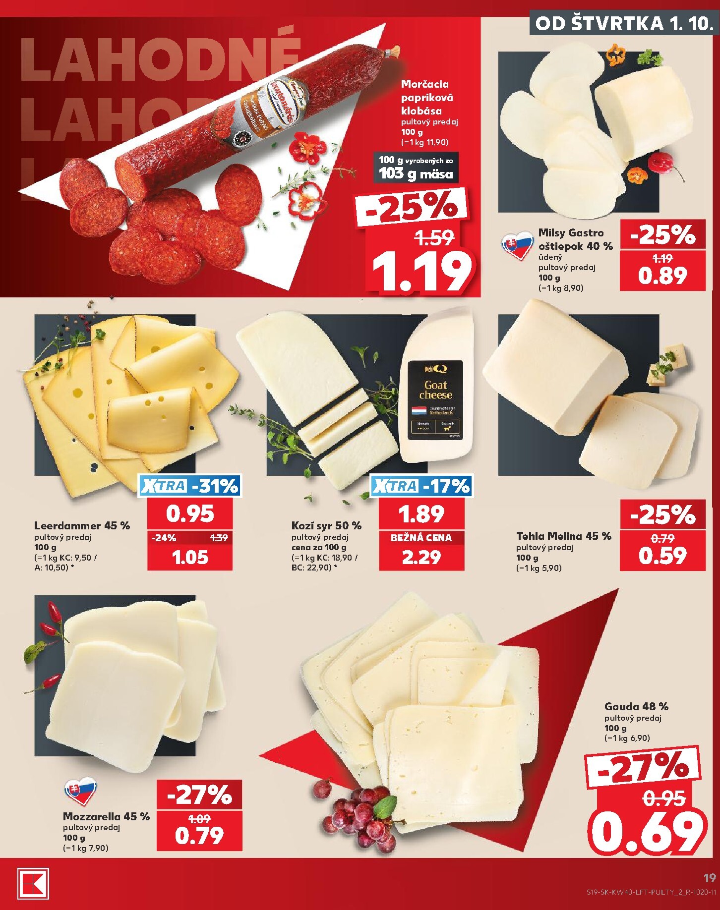 kaufland - Nový Kaufland leták od štvrtka, 01.10.2026 do stredy, 07.10.2026 - page: 19