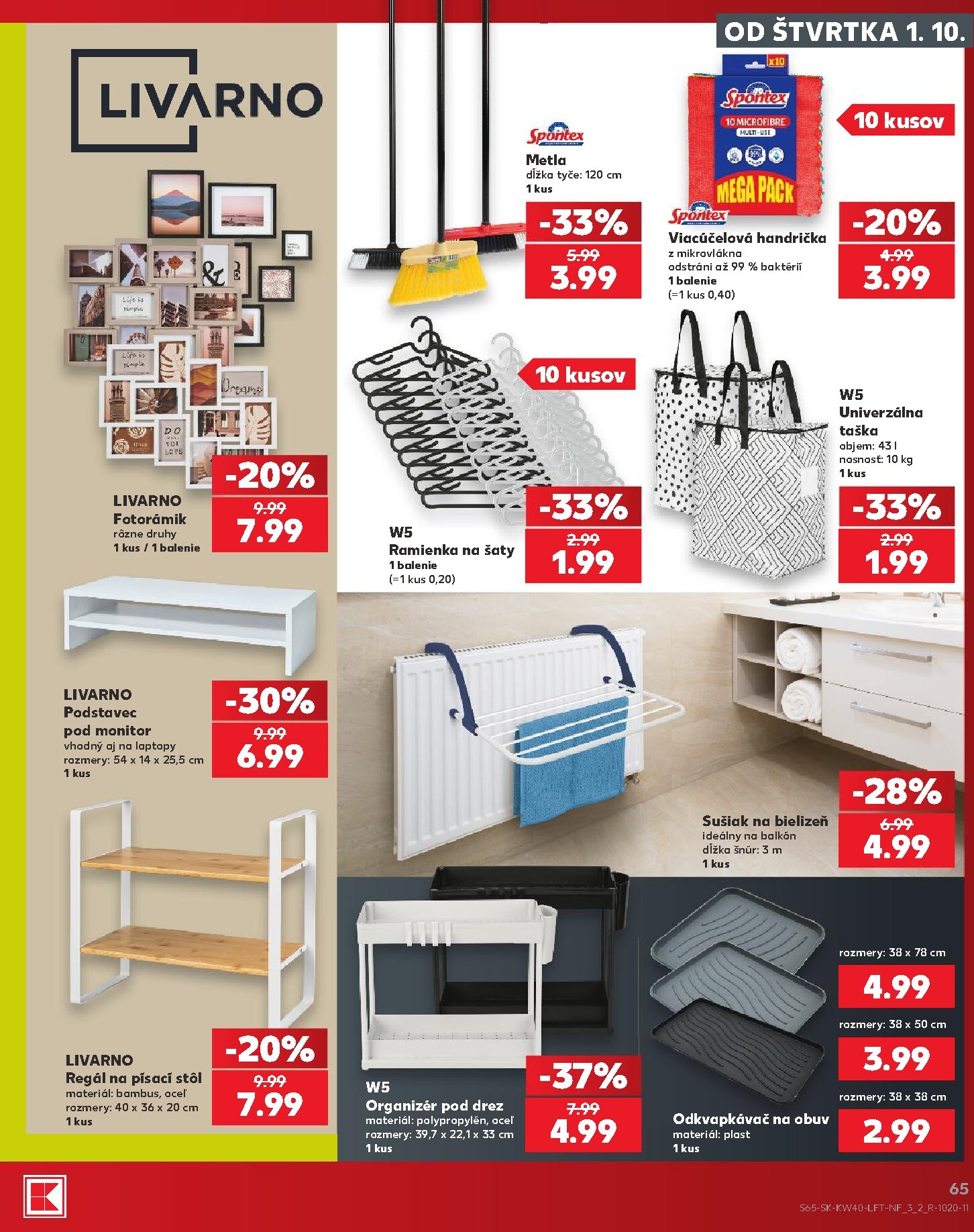 kaufland - Nový Kaufland leták od štvrtka, 01.10.2026 do stredy, 07.10.2026 - page: 65