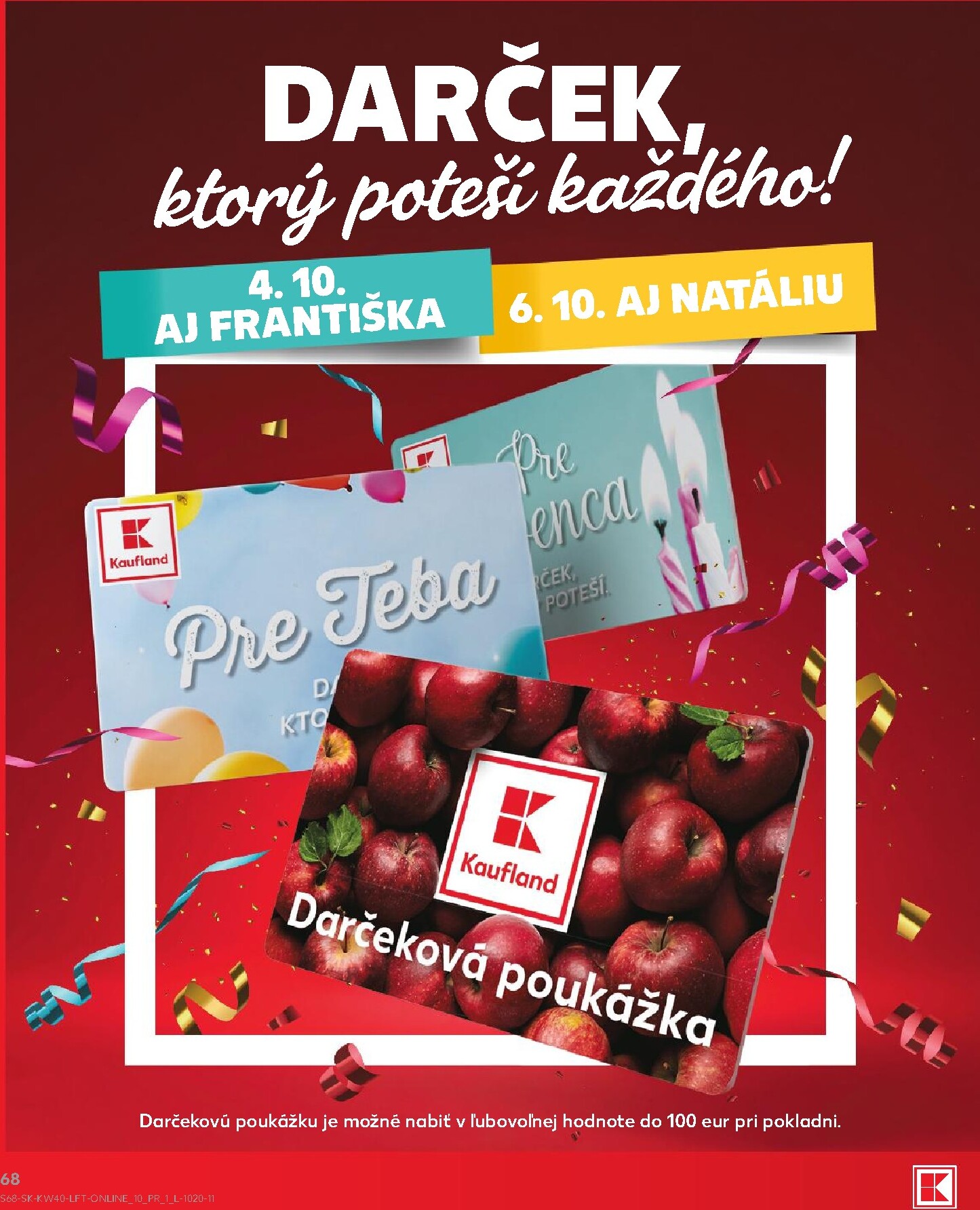kaufland - Nový Kaufland leták od štvrtka, 01.10.2026 do stredy, 07.10.2026 - page: 68