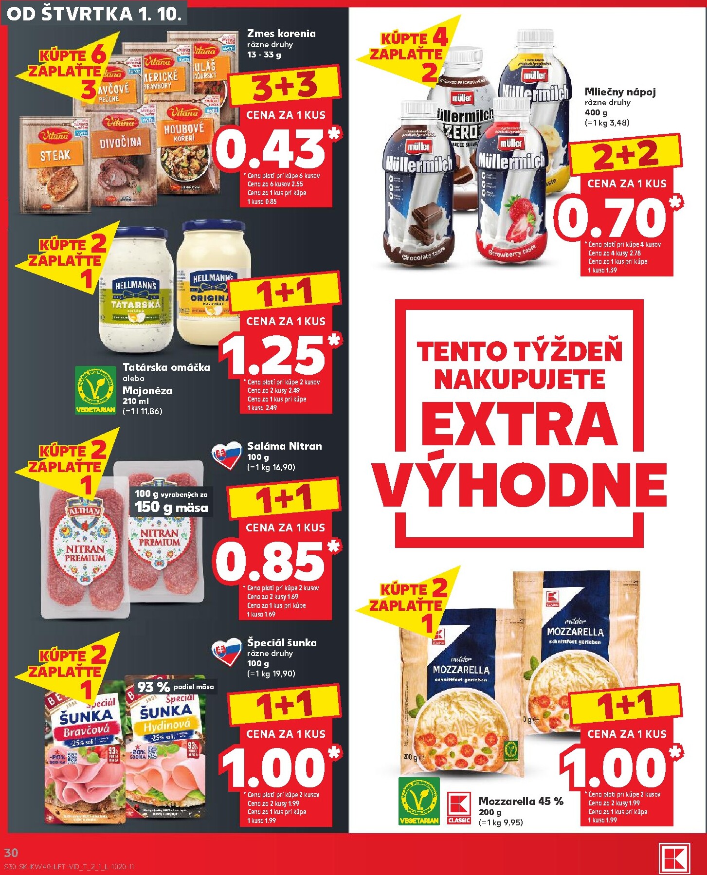 kaufland - Nový Kaufland leták od štvrtka, 01.10.2026 do stredy, 07.10.2026 - page: 30