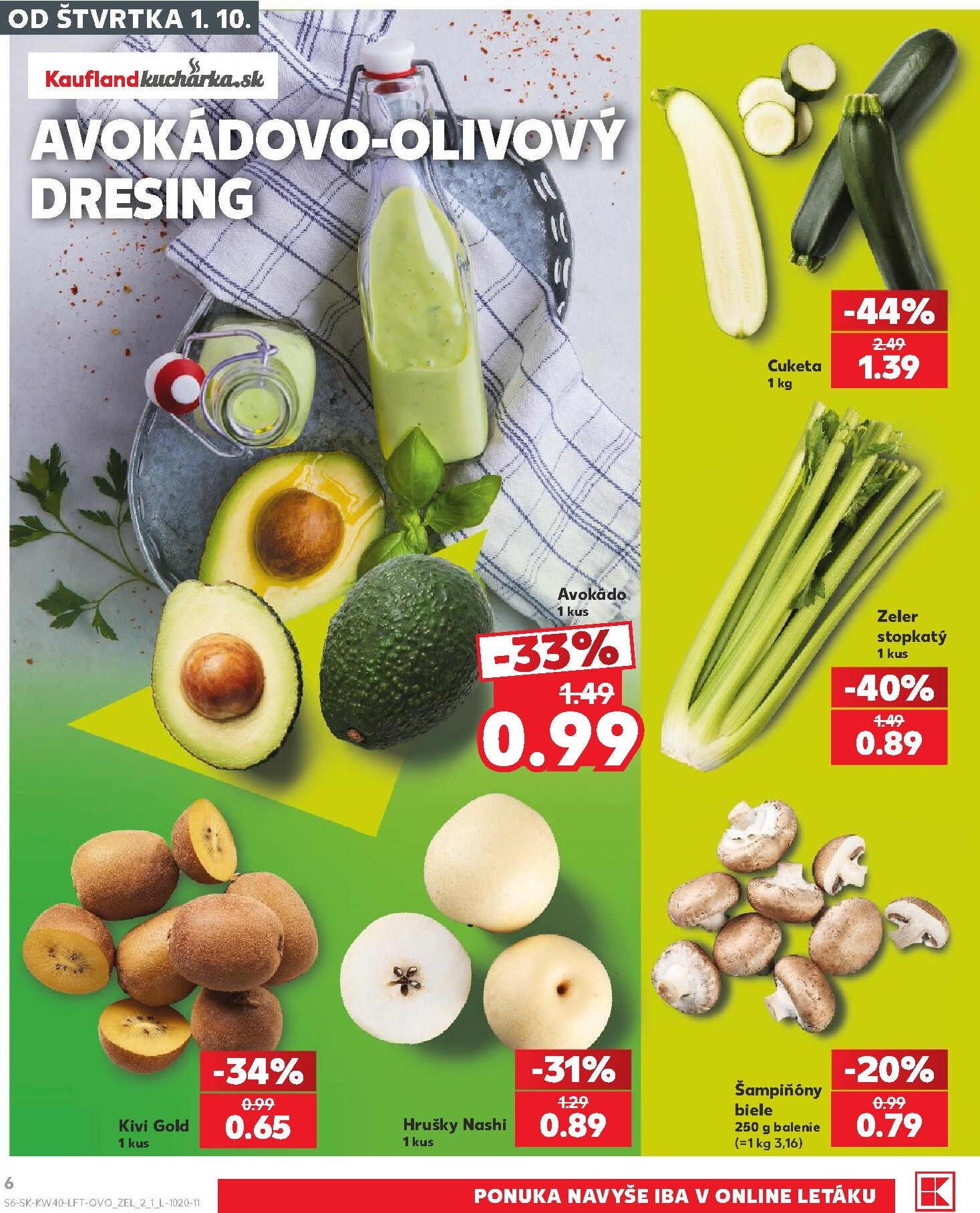 kaufland - Nový Kaufland leták od štvrtka, 01.10.2026 do stredy, 07.10.2026 - page: 6