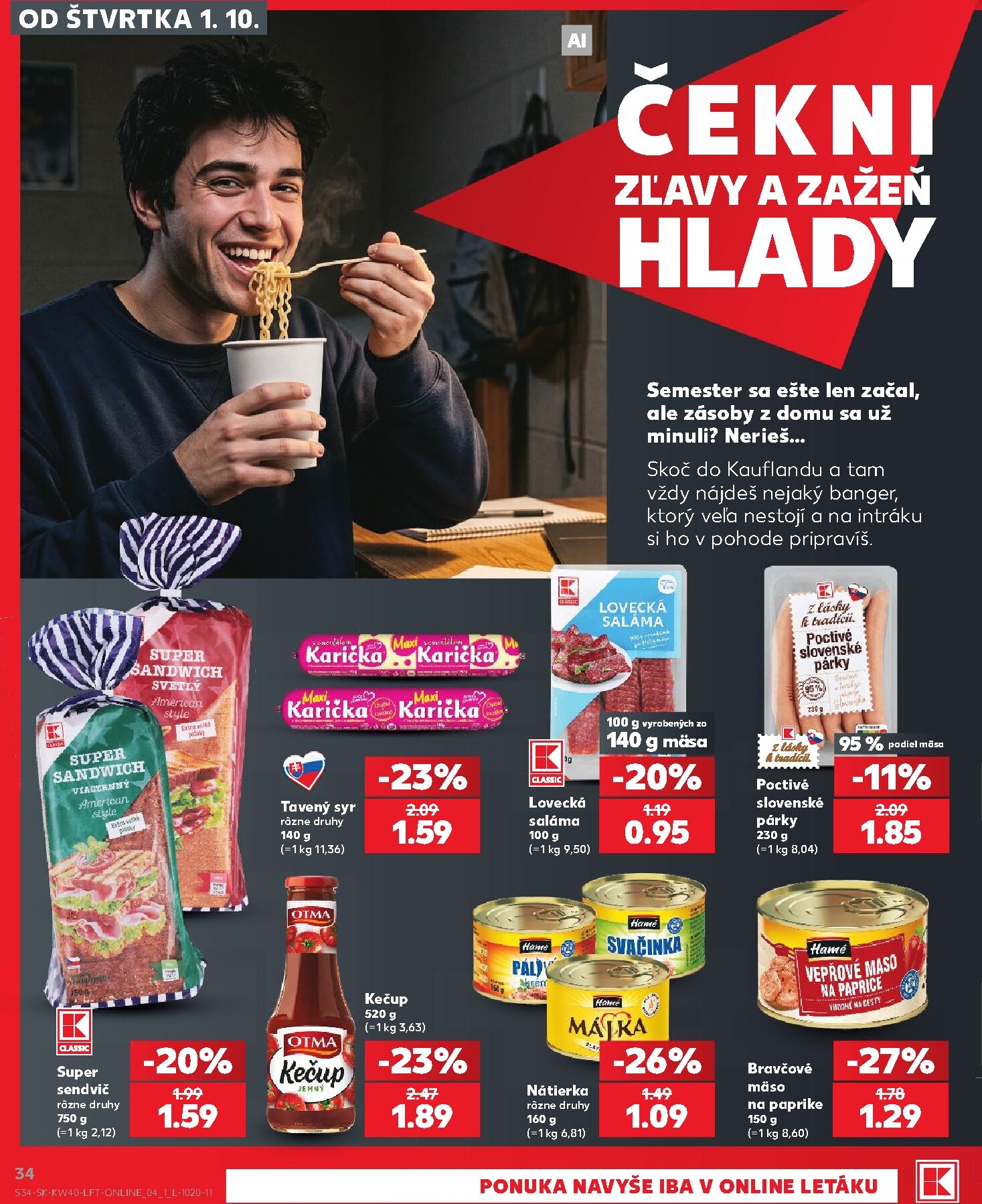 kaufland - Nový Kaufland leták od štvrtka, 01.10.2026 do stredy, 07.10.2026 - page: 34