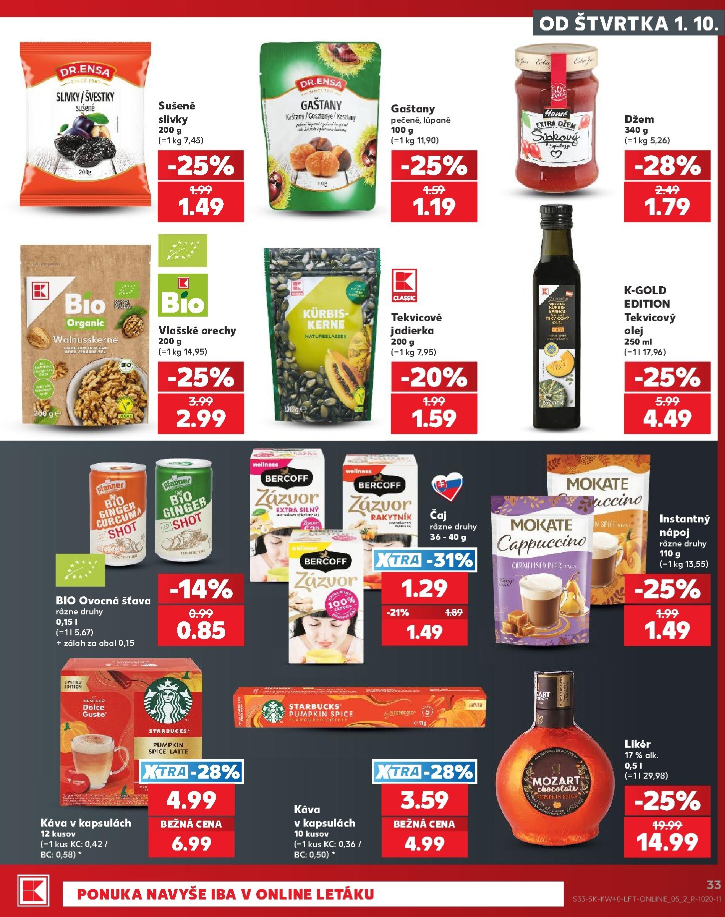 kaufland - Nový Kaufland leták od štvrtka, 01.10.2026 do stredy, 07.10.2026 - page: 33