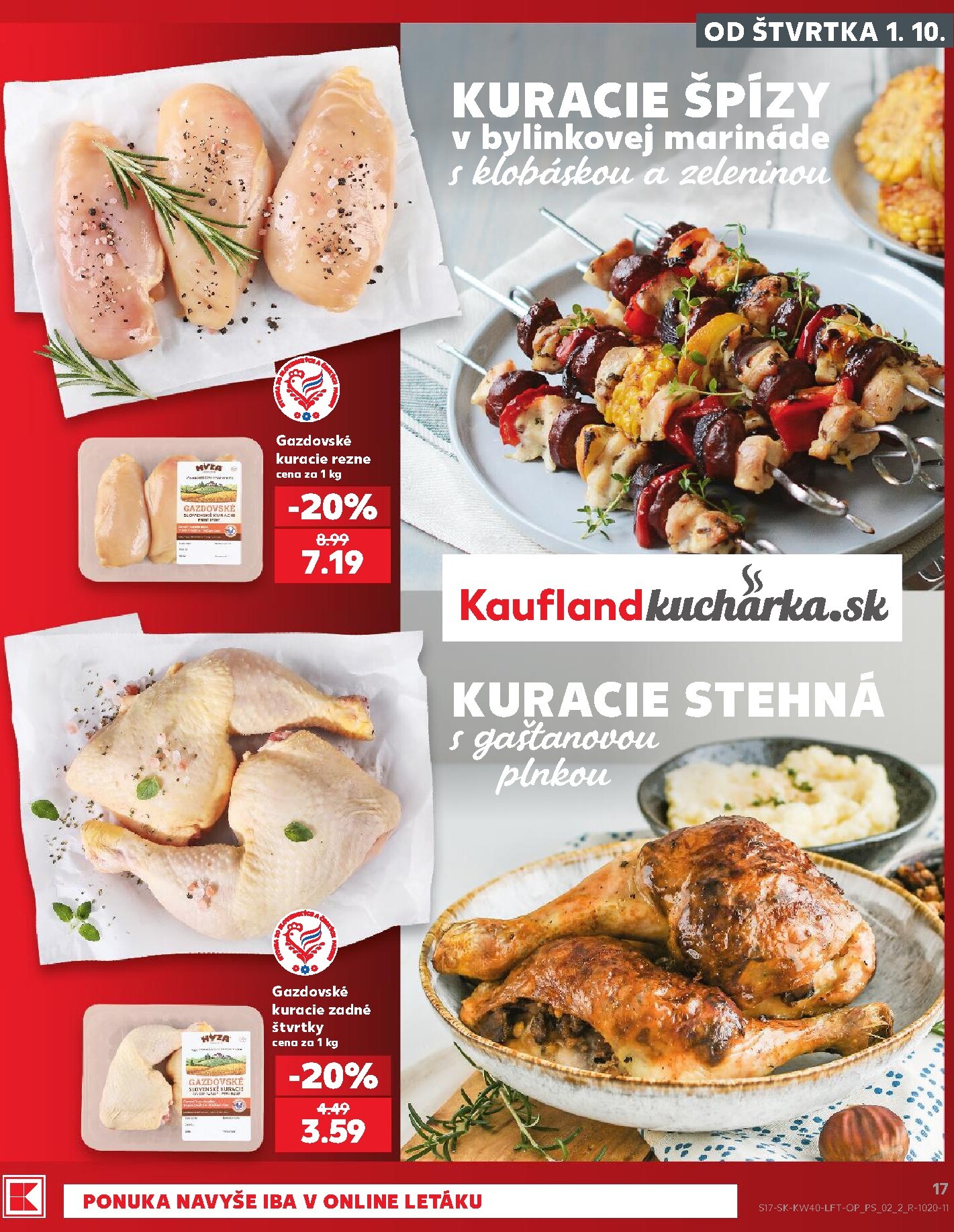 kaufland - Nový Kaufland leták od štvrtka, 01.10.2026 do stredy, 07.10.2026 - page: 17