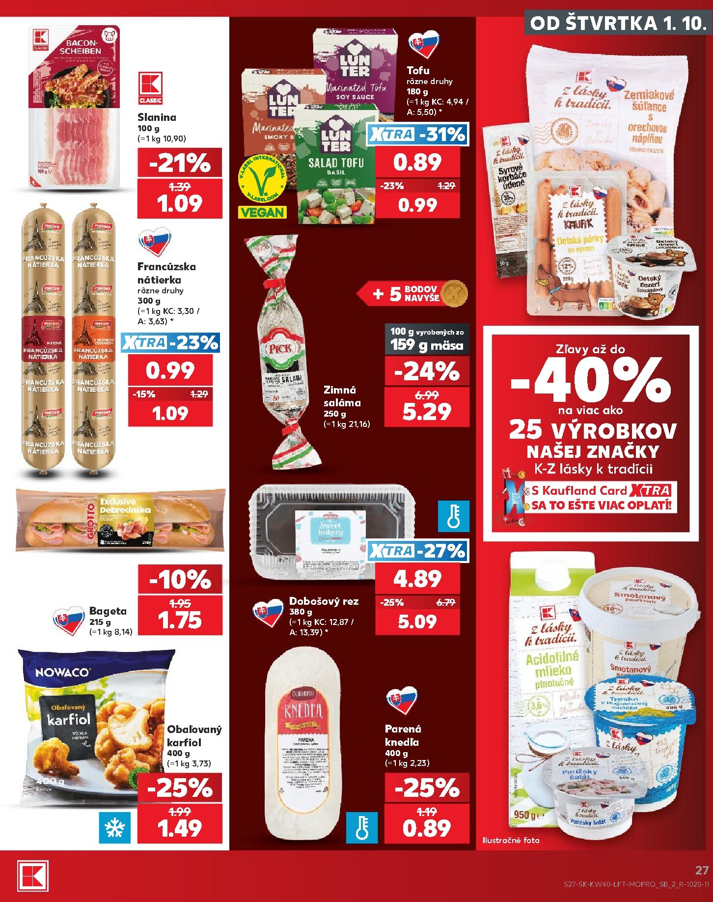 kaufland - Nový Kaufland leták od štvrtka, 01.10.2026 do stredy, 07.10.2026 - page: 27