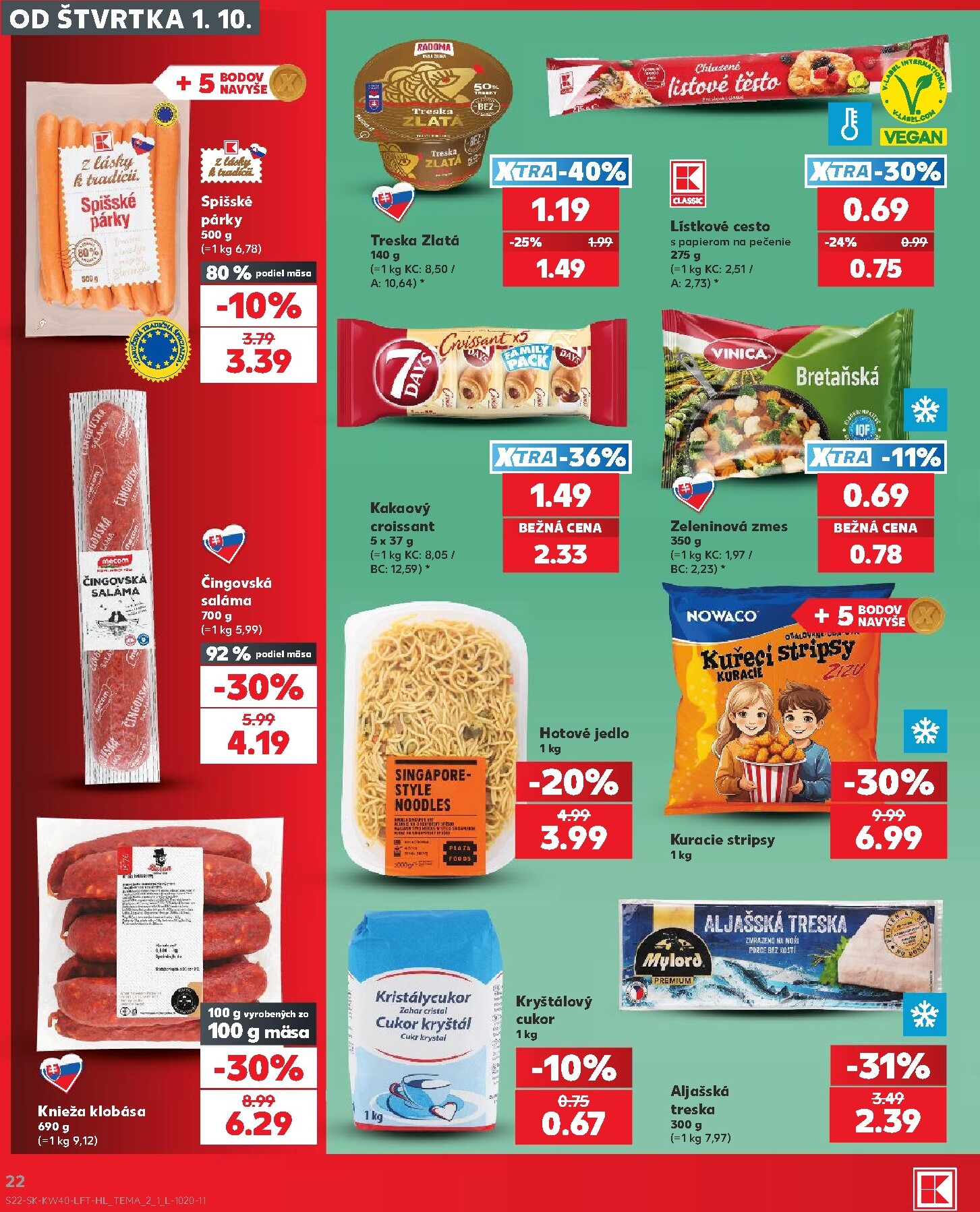 kaufland - Nový Kaufland leták od štvrtka, 01.10.2026 do stredy, 07.10.2026 - page: 22