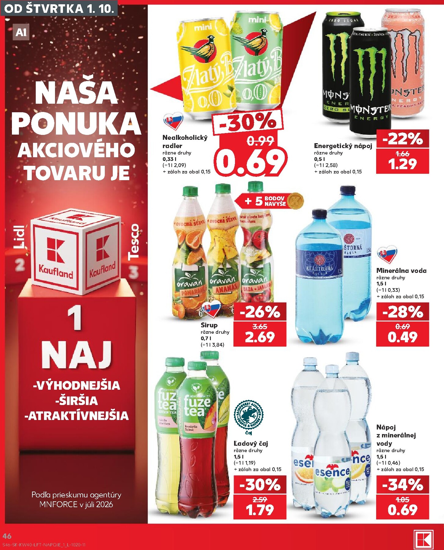 kaufland - Nový Kaufland leták od štvrtka, 01.10.2026 do stredy, 07.10.2026 - page: 46