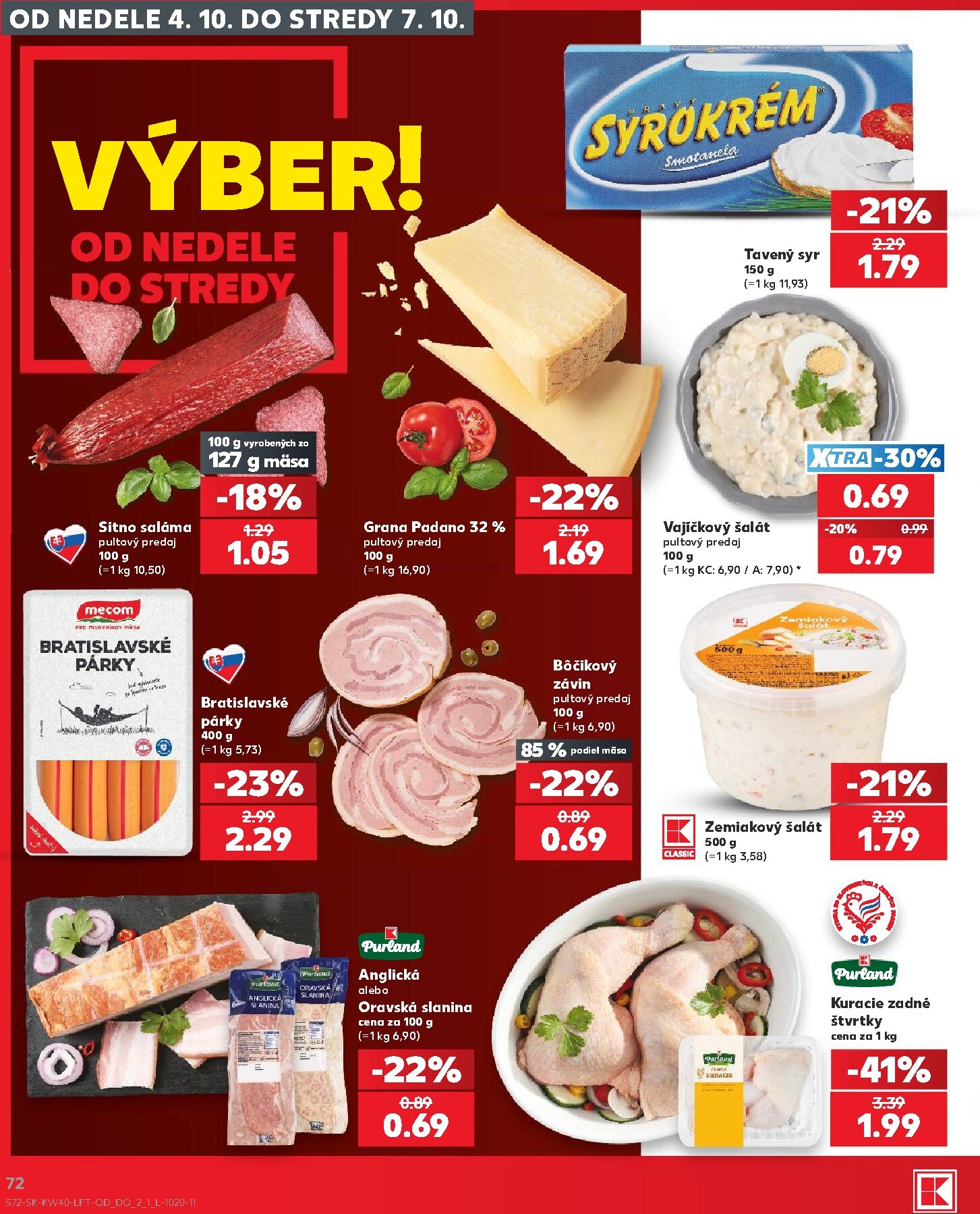 kaufland - Nový Kaufland leták od štvrtka, 01.10.2026 do stredy, 07.10.2026 - page: 72