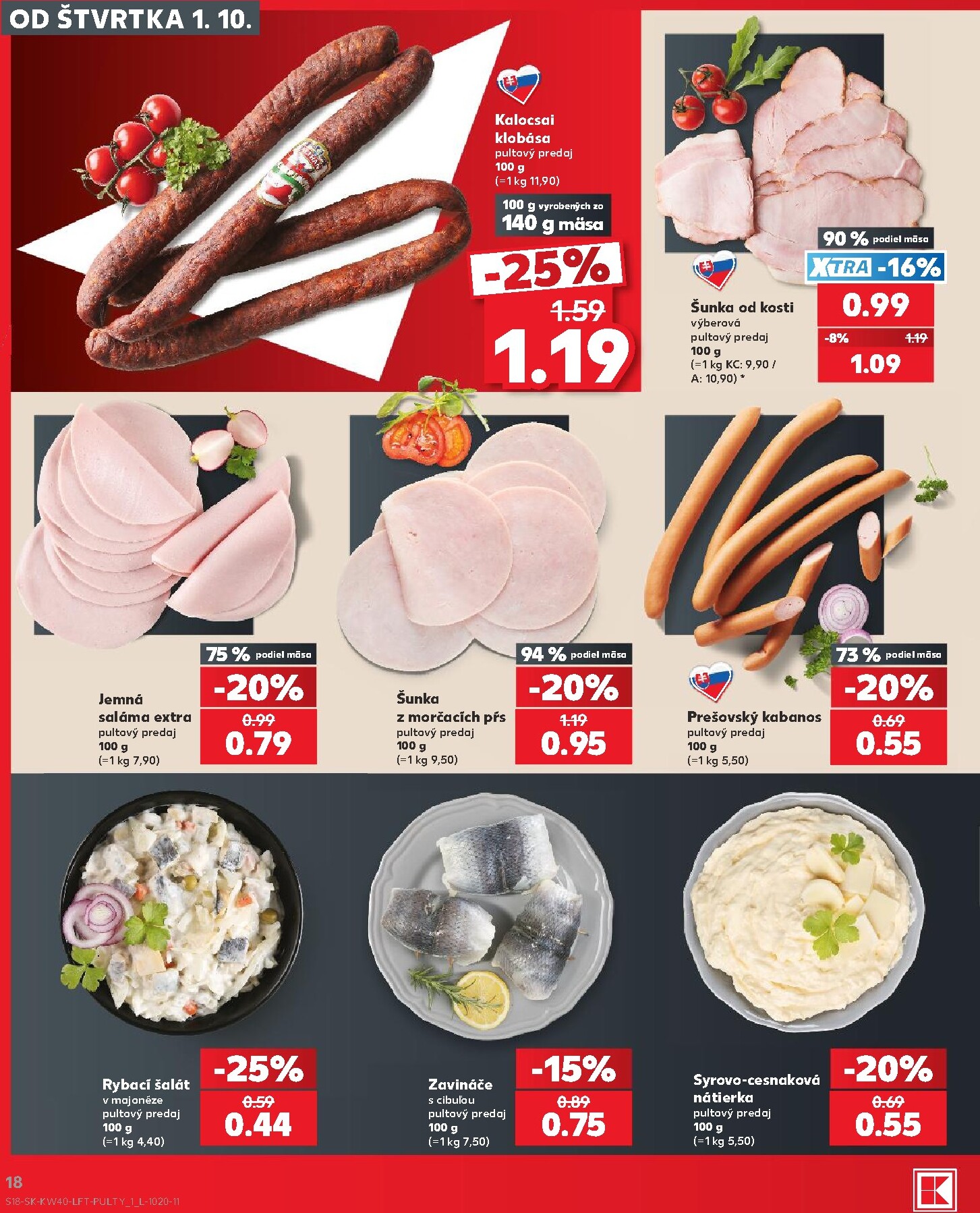 kaufland - Nový Kaufland leták od štvrtka, 01.10.2026 do stredy, 07.10.2026 - page: 18