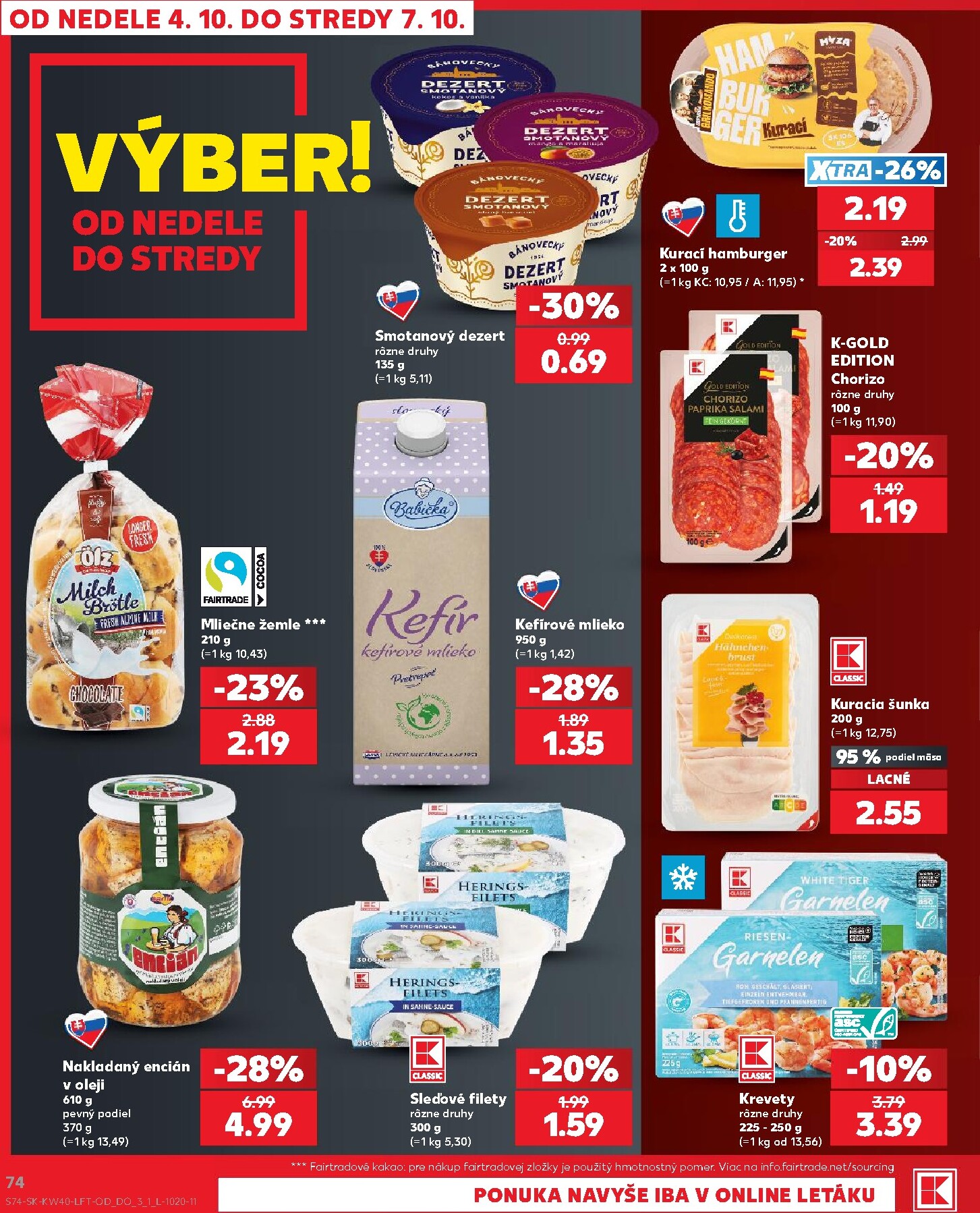 kaufland - Nový Kaufland leták od štvrtka, 01.10.2026 do stredy, 07.10.2026 - page: 74