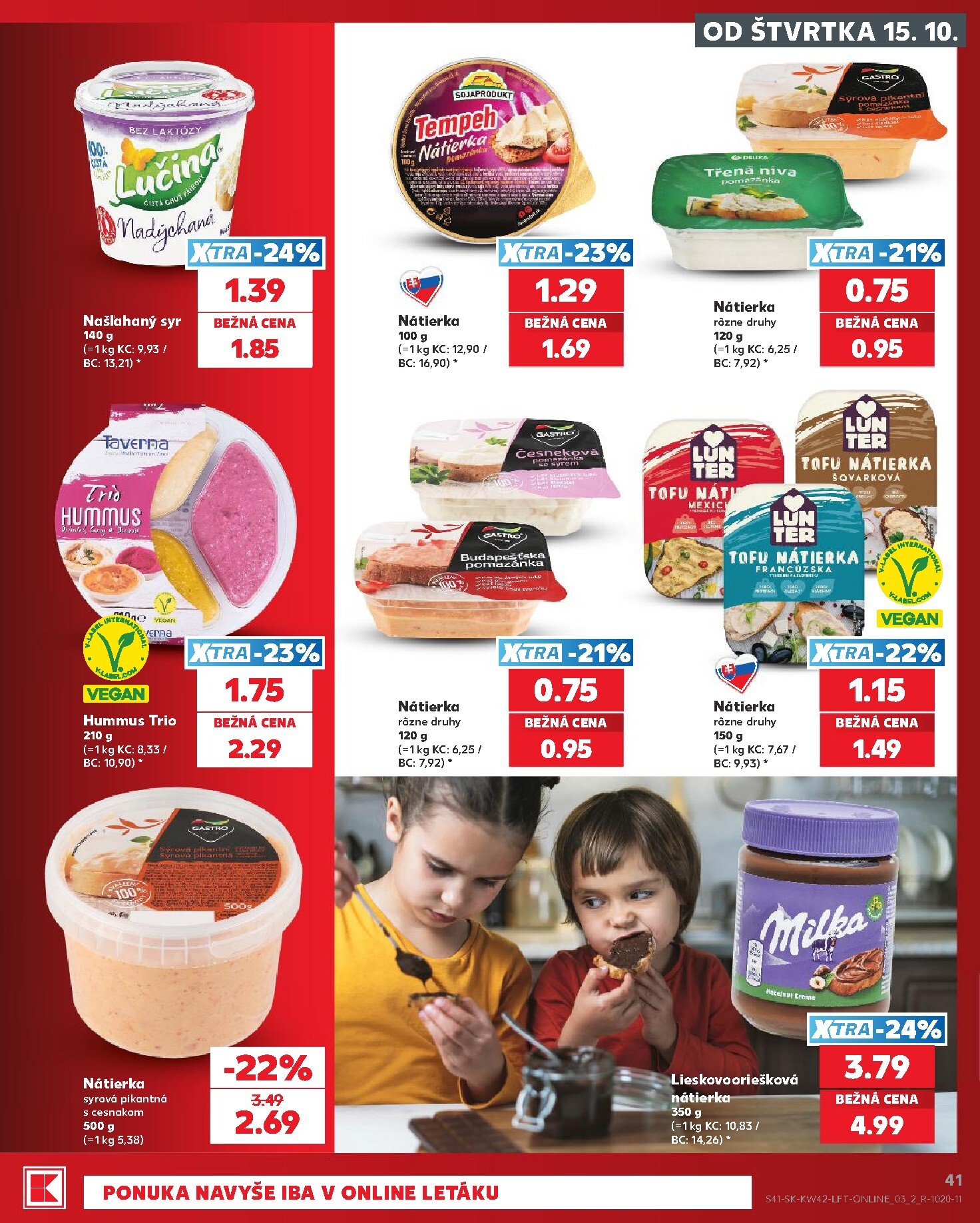 kaufland - Nový Kaufland leták od štvrtka, 15.10.2026 do stredy, 21.10.2026 - page: 41
