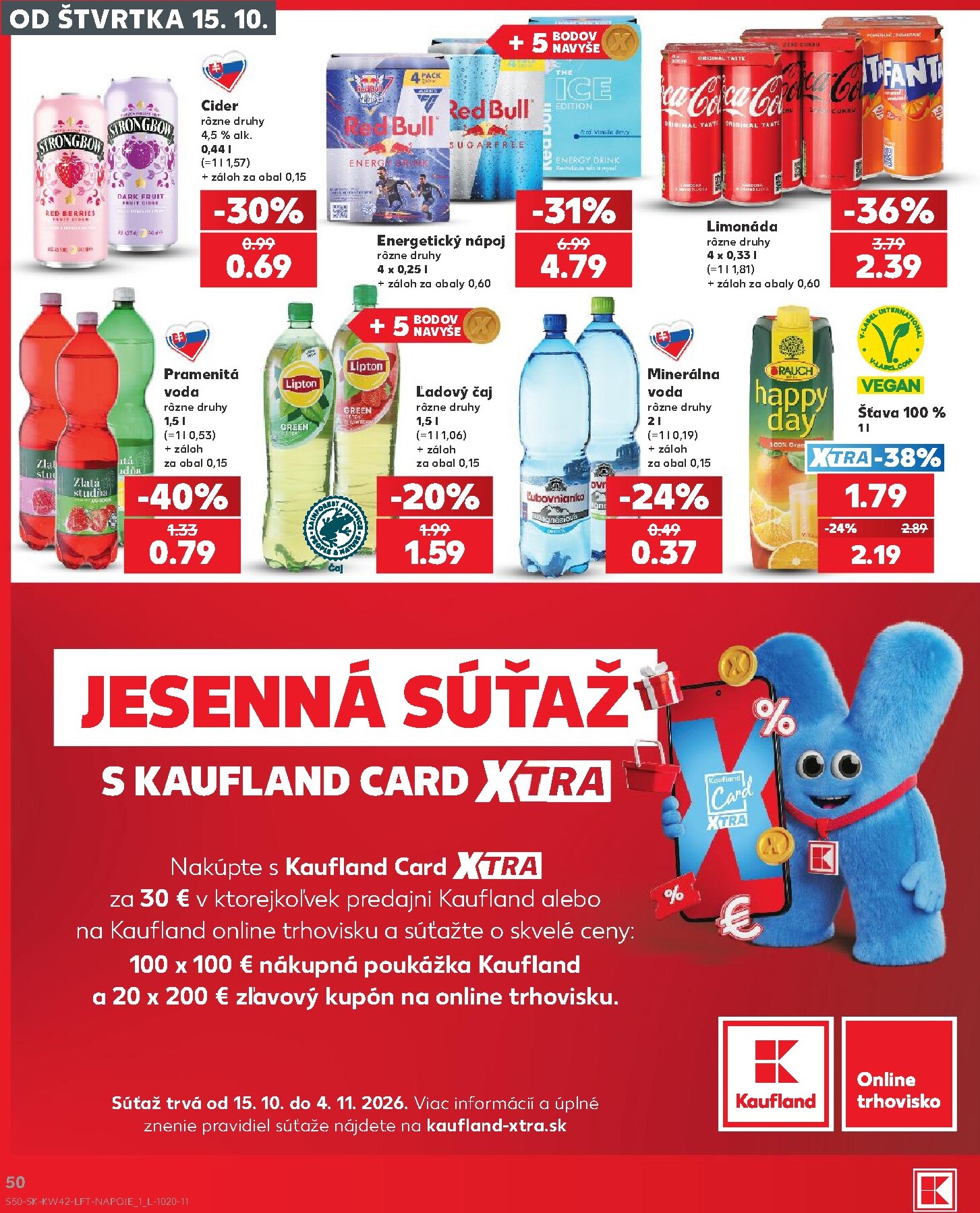 kaufland - Nový Kaufland leták od štvrtka, 15.10.2026 do stredy, 21.10.2026 - page: 50